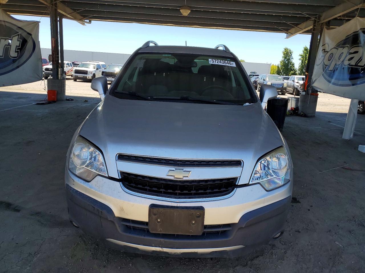 2014 Chevrolet Captiva Ls Gray vin: 3GNAL2EK9ES641592