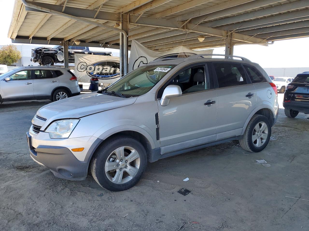 2014 Chevrolet Captiva Ls Gray vin: 3GNAL2EK9ES641592
