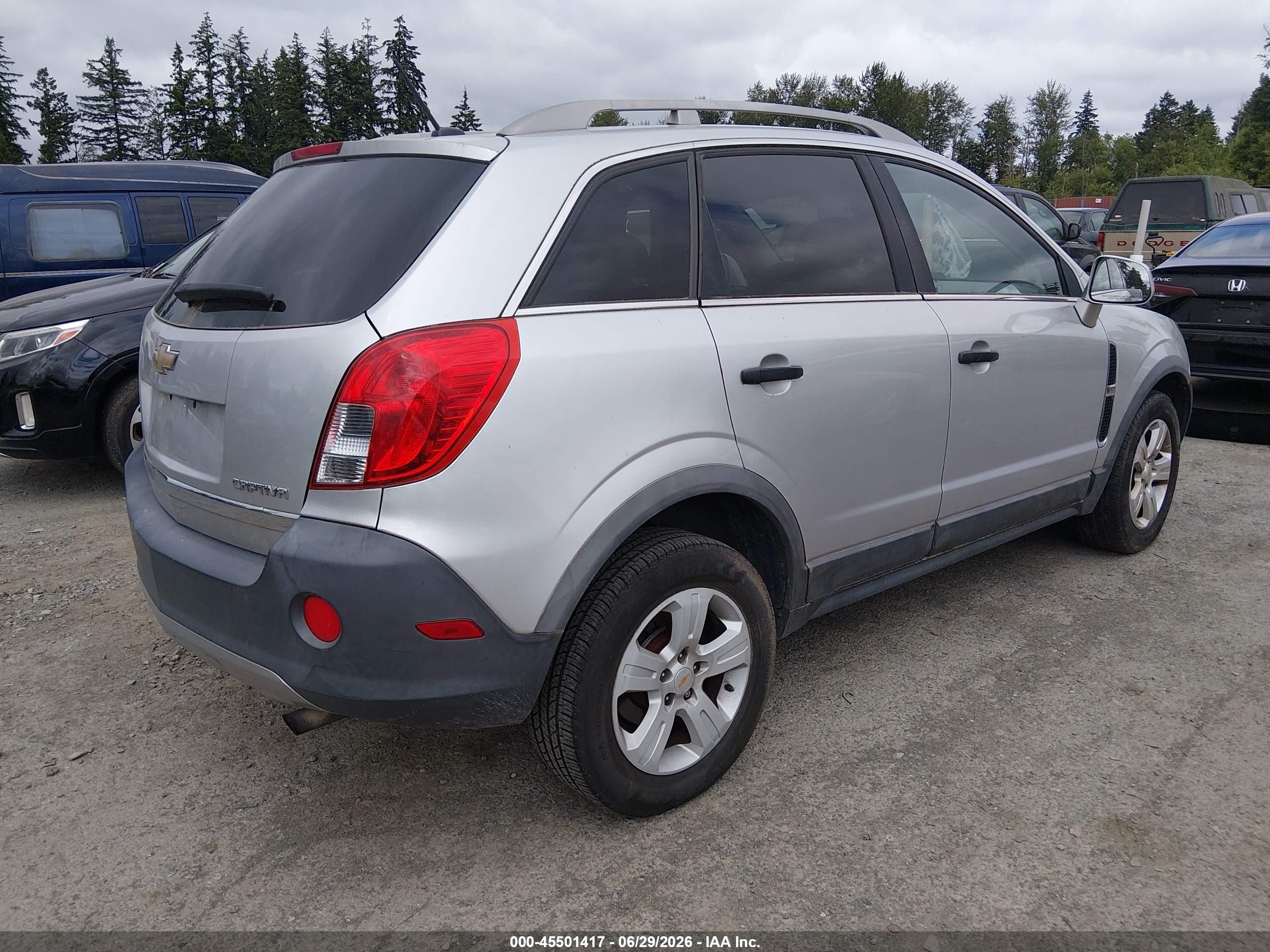 2015 Chevrolet Captiva Sport Fleet Ls Silver vin: 3GNAL2EK9FS502323