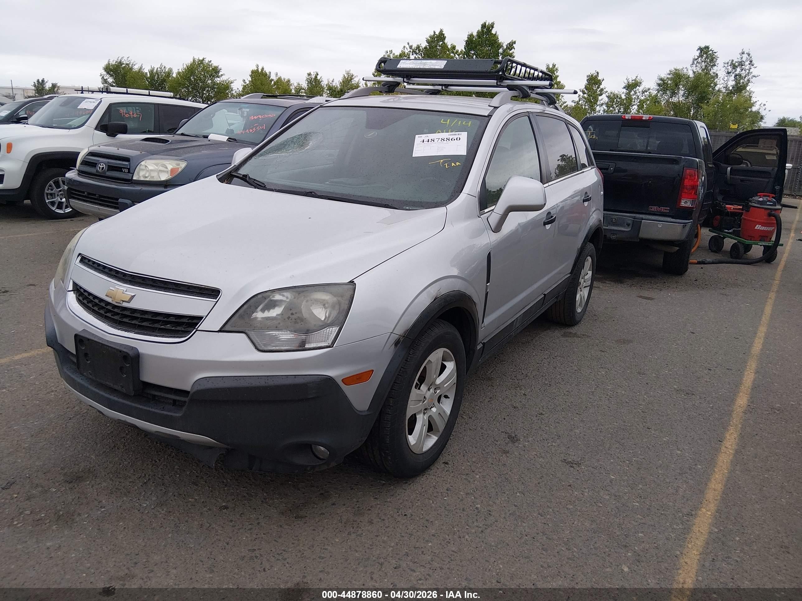 2015 Chevrolet Captiva Sport 2ls Silver vin: 3GNAL2EK9FS502967