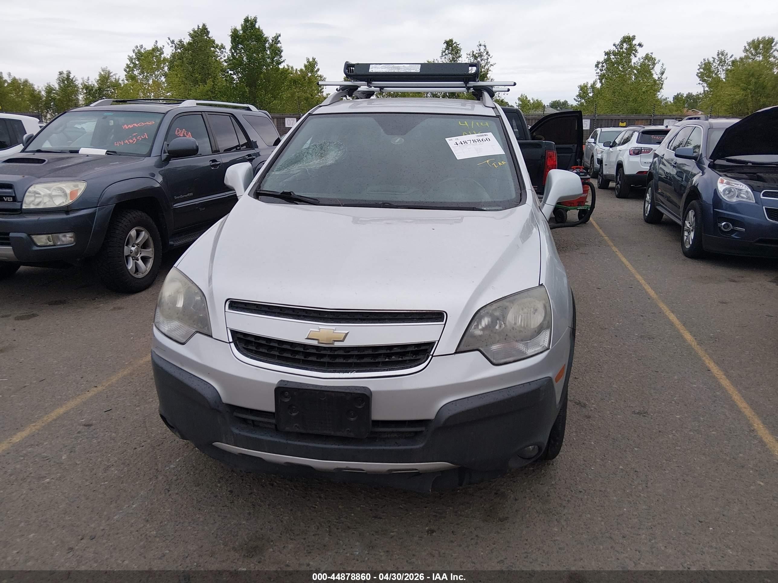 2015 Chevrolet Captiva Sport 2ls Silver vin: 3GNAL2EK9FS502967