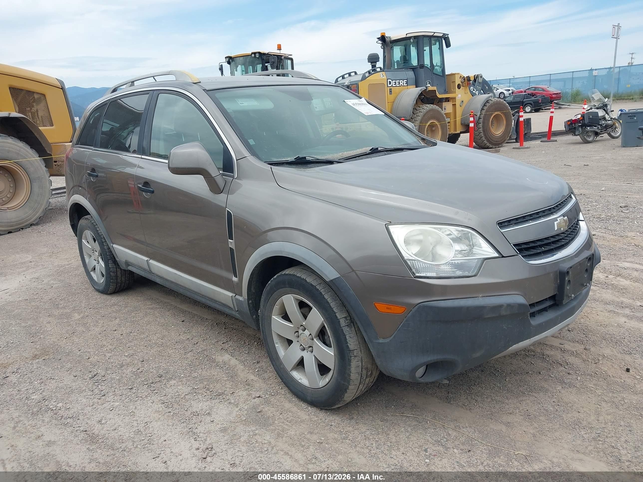 2012 Chevrolet Captiva Sport 2ls Beige vin: 3GNAL2EKXCS527226
