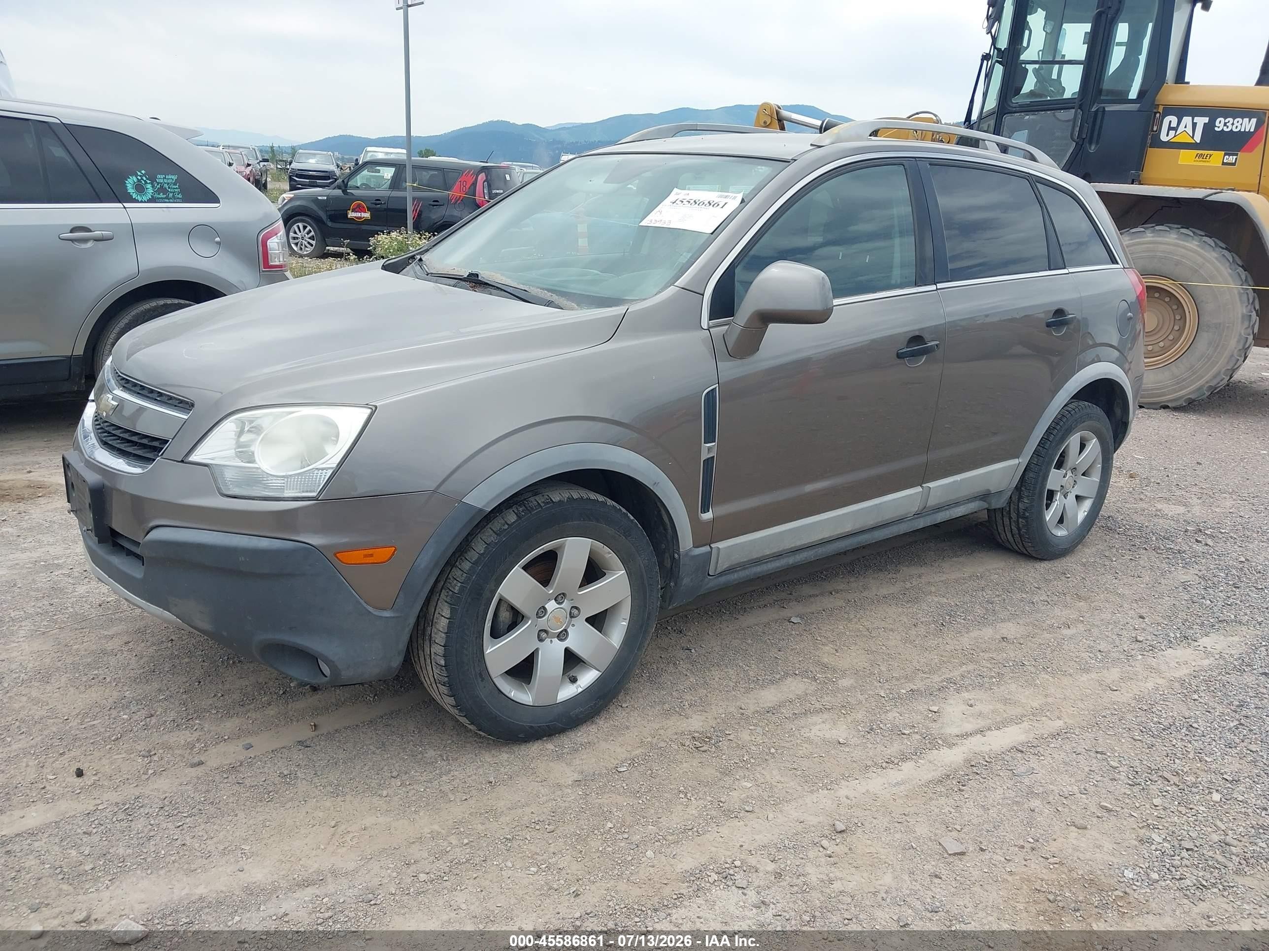 2012 Chevrolet Captiva Sport 2ls Beige vin: 3GNAL2EKXCS527226