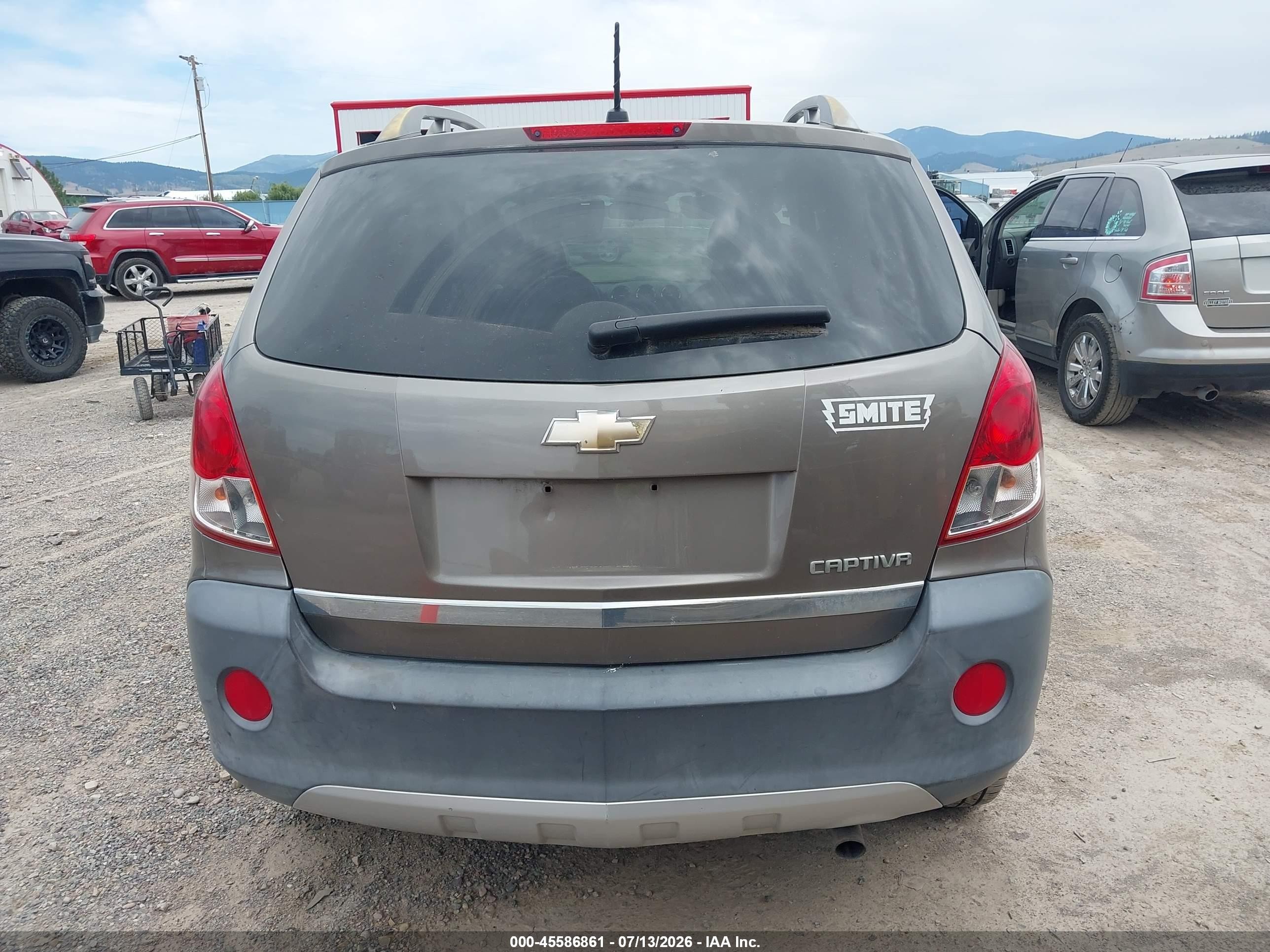 2012 Chevrolet Captiva Sport 2ls Beige vin: 3GNAL2EKXCS527226