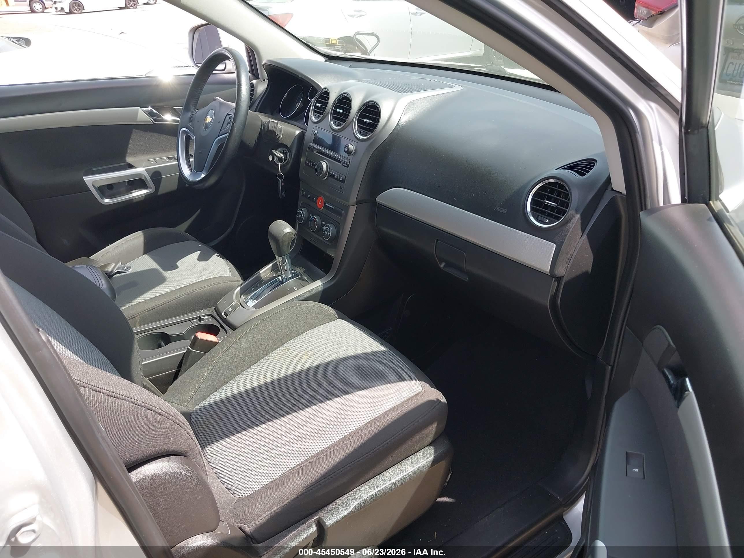 2012 Chevrolet Captiva Sport 2ls Silver vin: 3GNAL2EKXCS580136