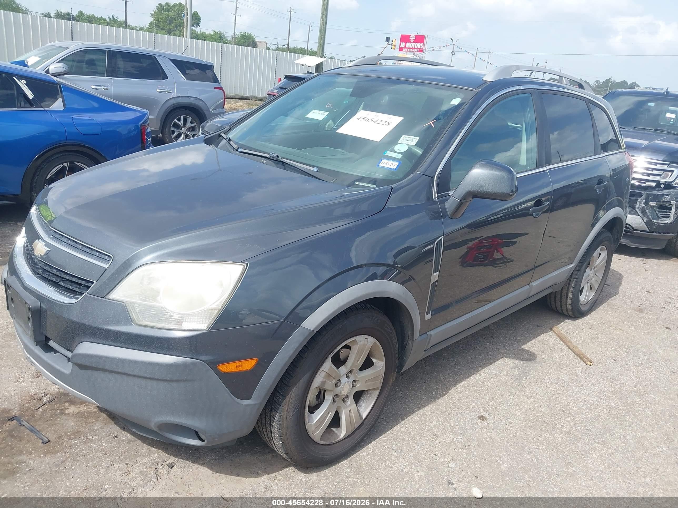 2013 Chevrolet Captiva Sport Fleet Ls Gray vin: 3GNAL2EKXDS562589