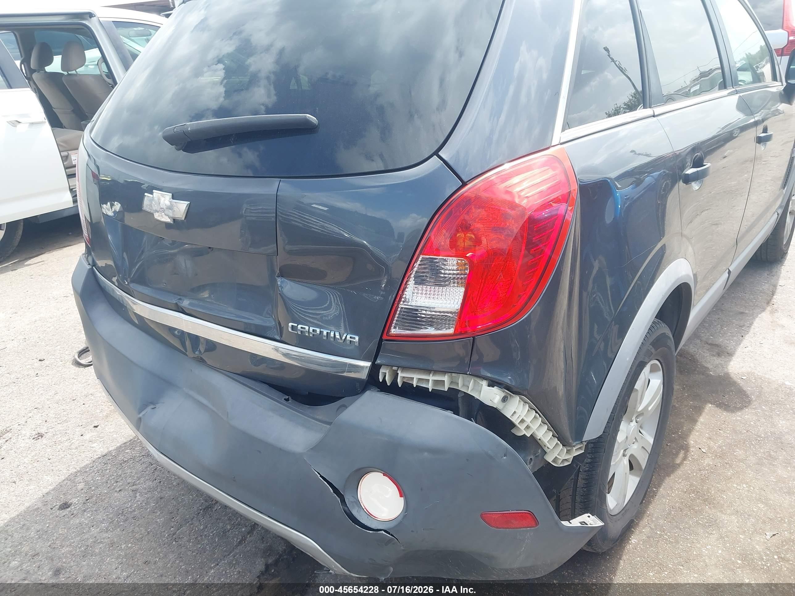 2013 Chevrolet Captiva Sport Fleet Ls Gray vin: 3GNAL2EKXDS562589