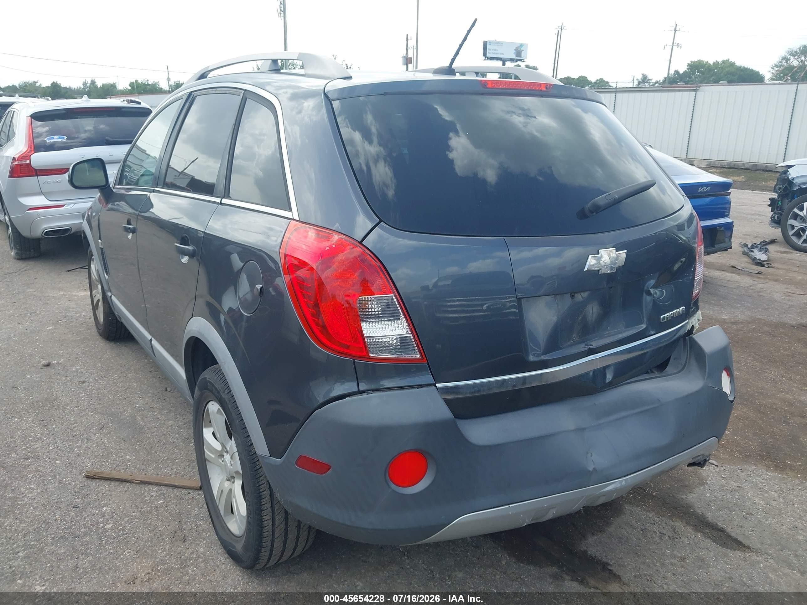 2013 Chevrolet Captiva Sport Fleet Ls Gray vin: 3GNAL2EKXDS562589