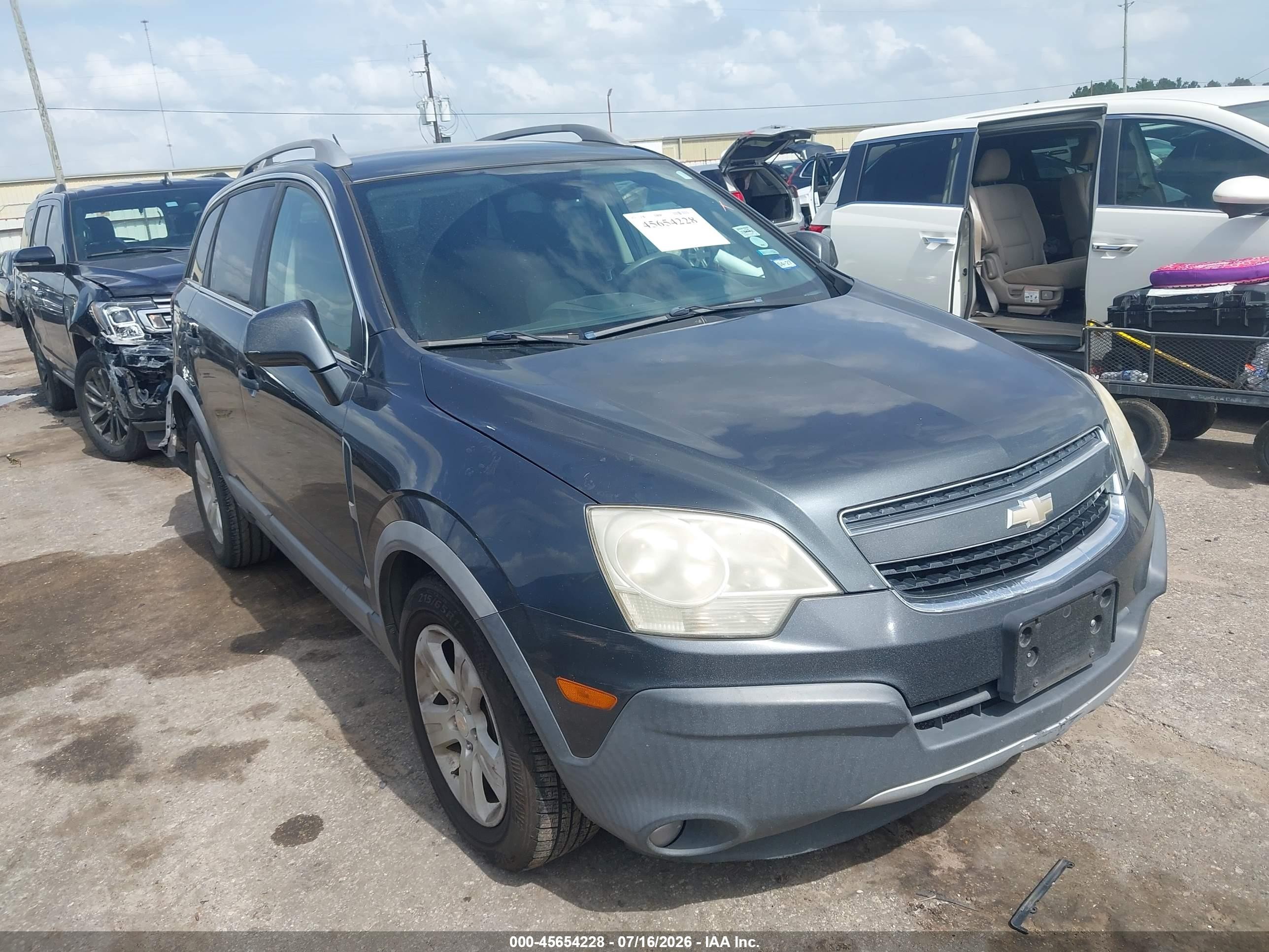 2013 Chevrolet Captiva Sport Fleet Ls Gray vin: 3GNAL2EKXDS562589