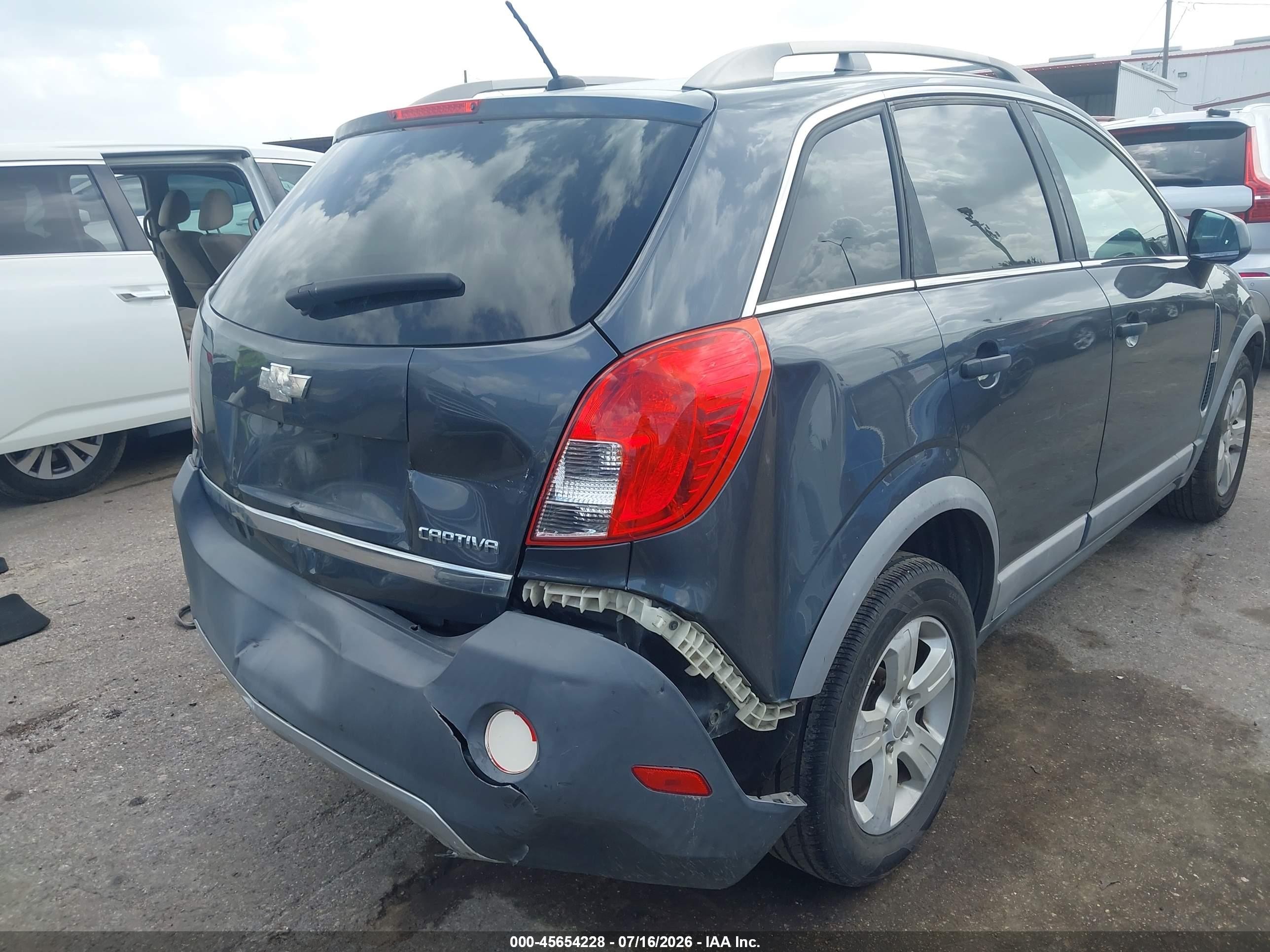 2013 Chevrolet Captiva Sport Fleet Ls Gray vin: 3GNAL2EKXDS562589