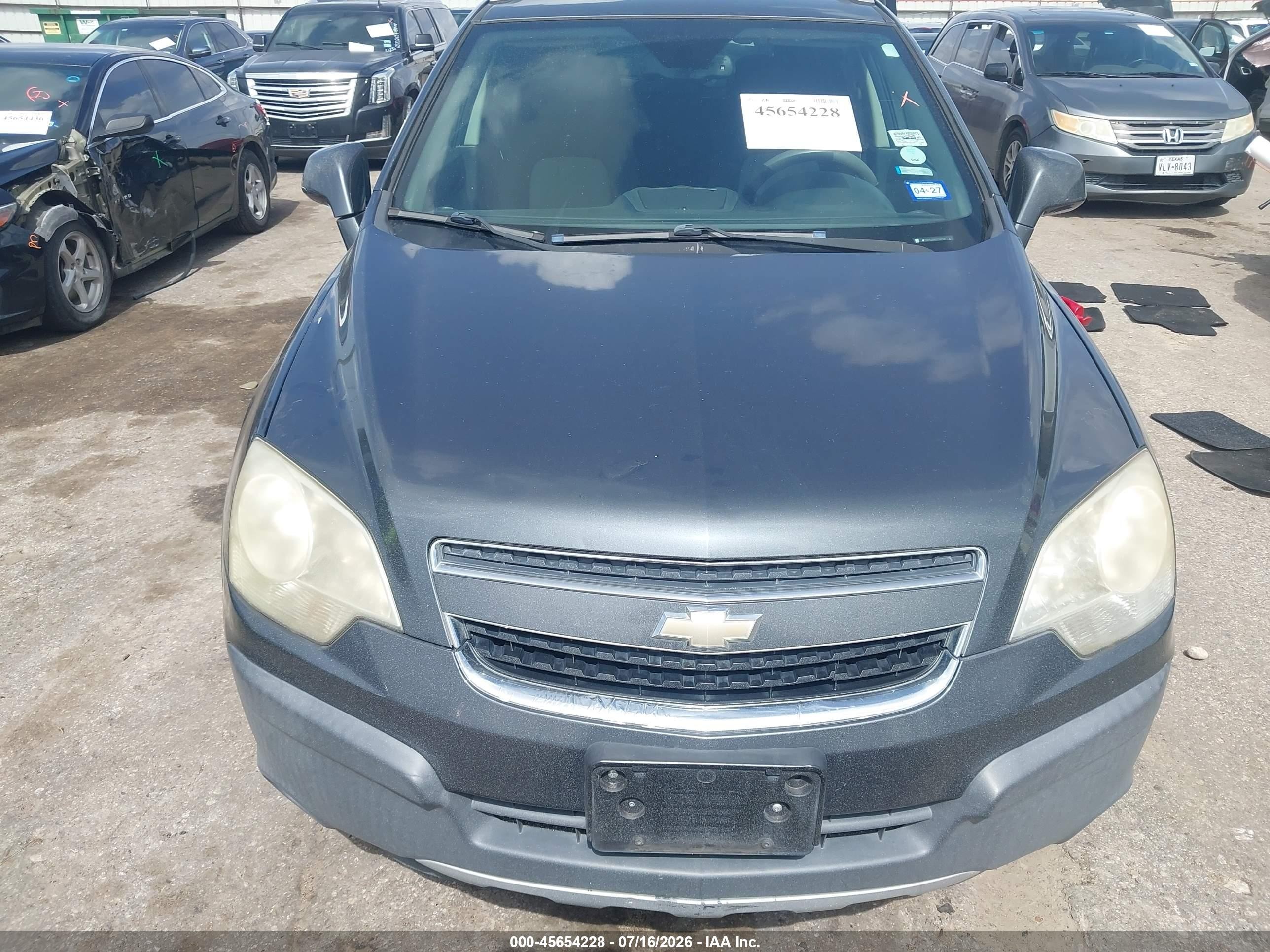 2013 Chevrolet Captiva Sport Fleet Ls Gray vin: 3GNAL2EKXDS562589