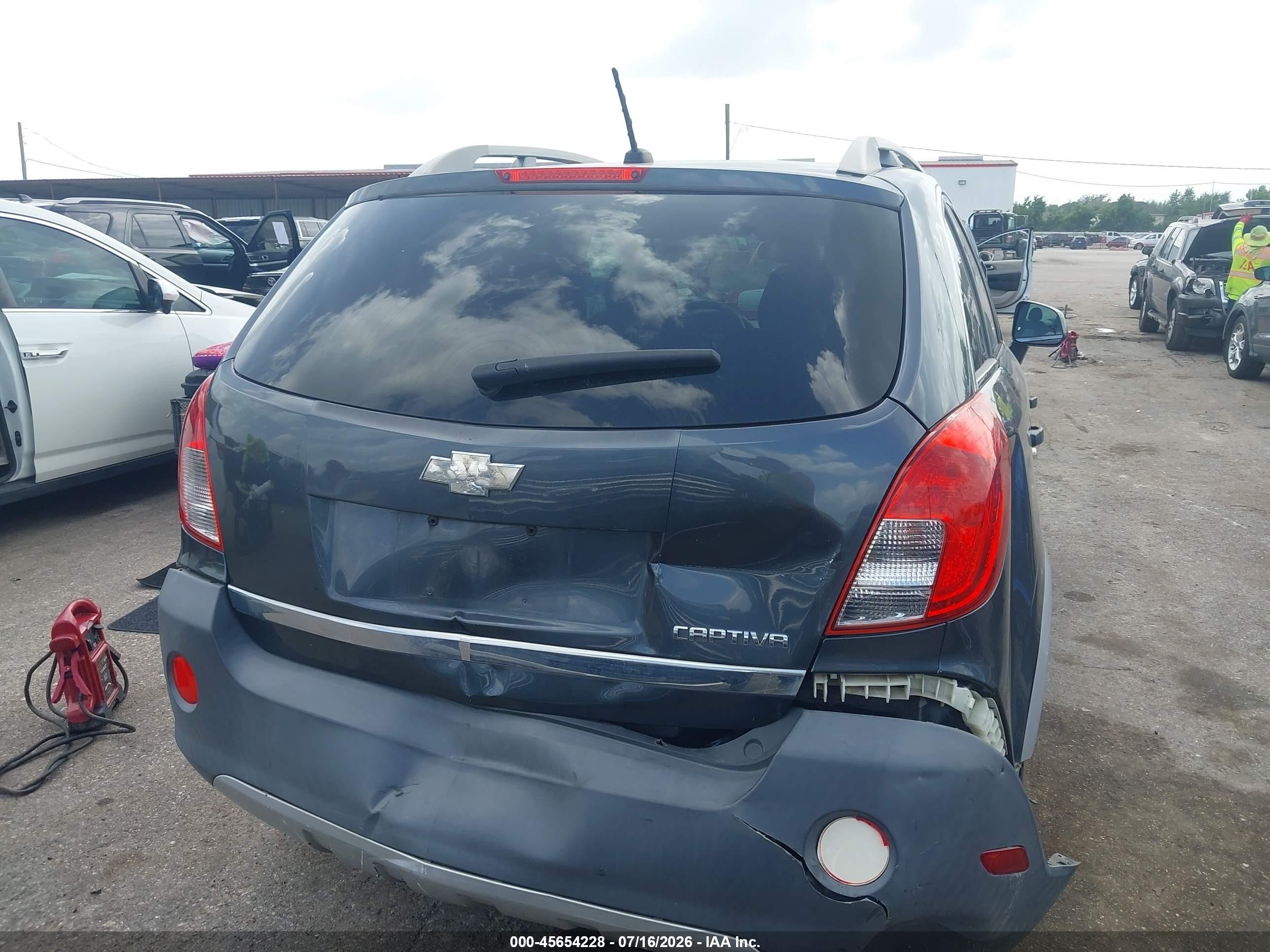 2013 Chevrolet Captiva Sport Fleet Ls Gray vin: 3GNAL2EKXDS562589