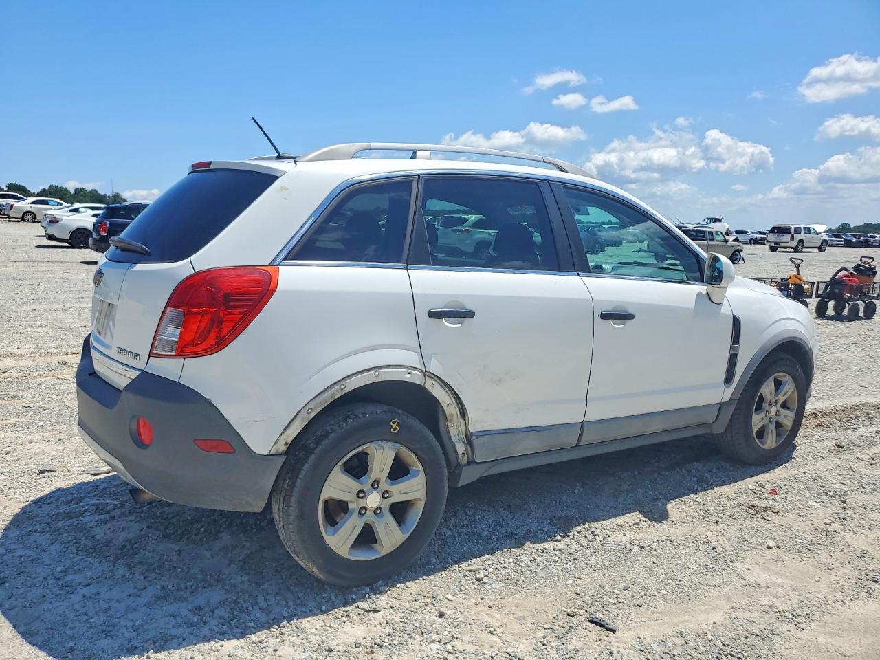 2014 Chevrolet Captiva Ls White vin: 3GNAL2EKXES520540