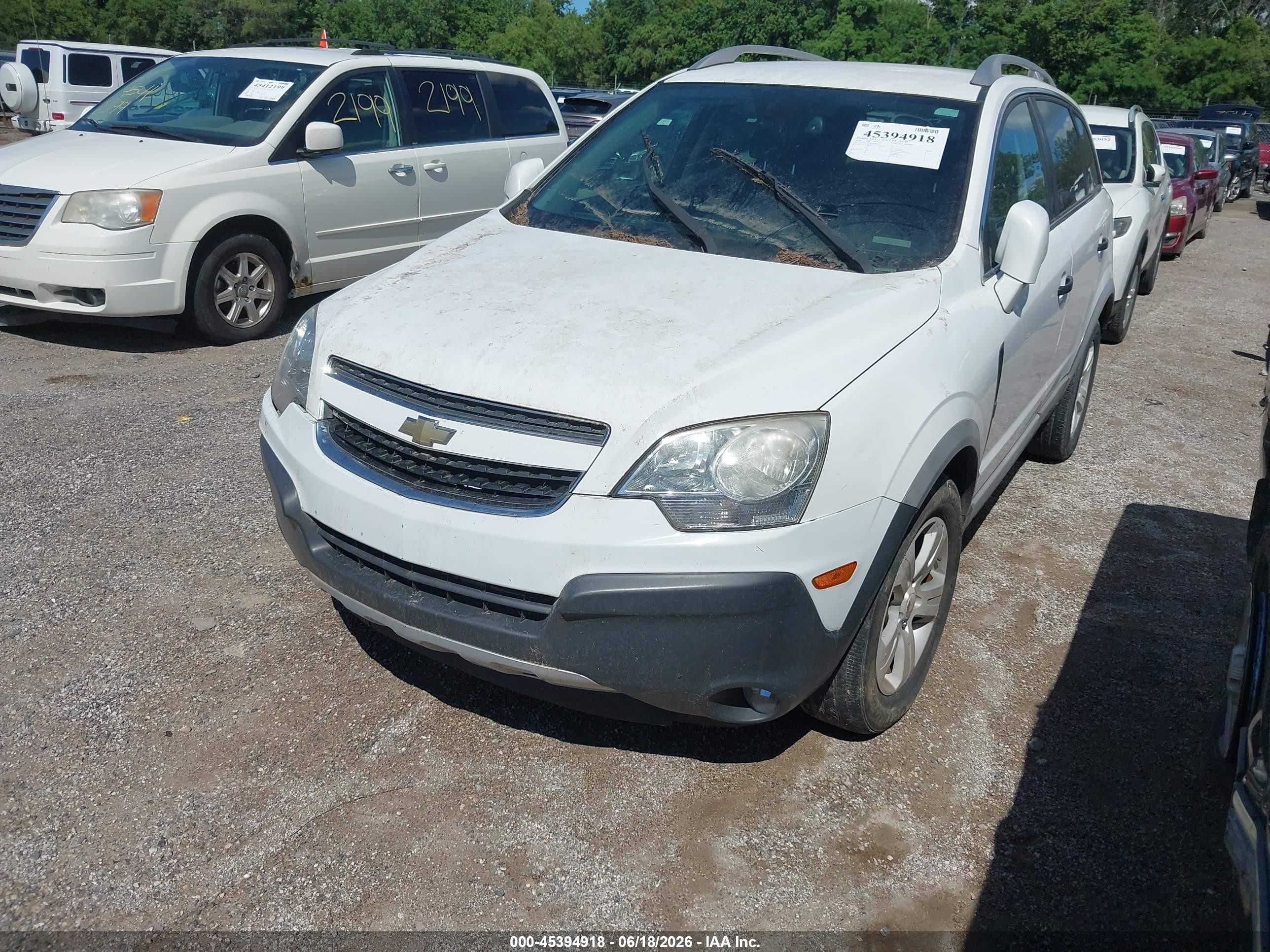 2014 Chevrolet Captiva Sport 2ls Белый vin: 3GNAL2EKXES622842