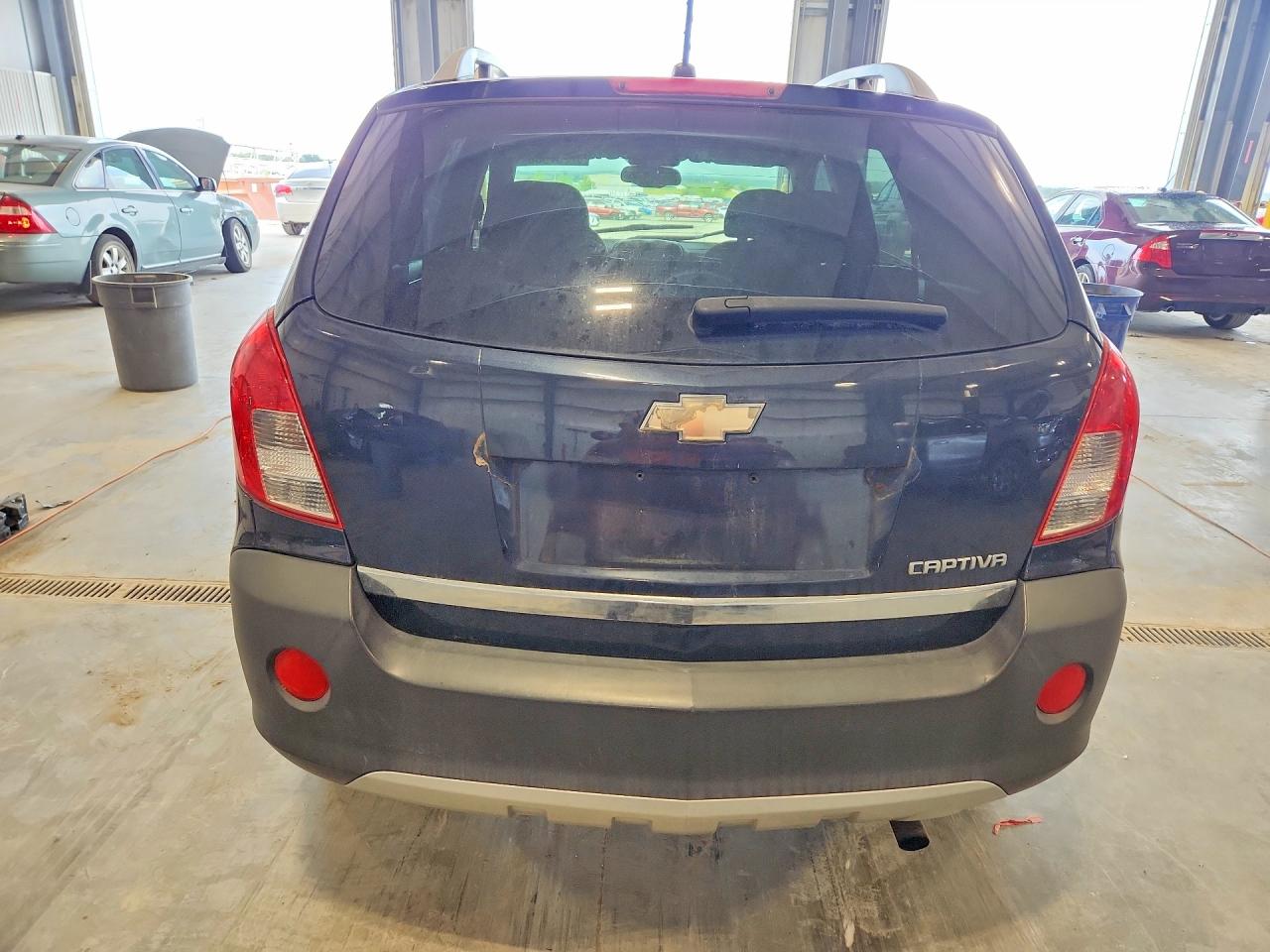 2014 Chevrolet Captiva Ls Blue vin: 3GNAL2EKXES625501