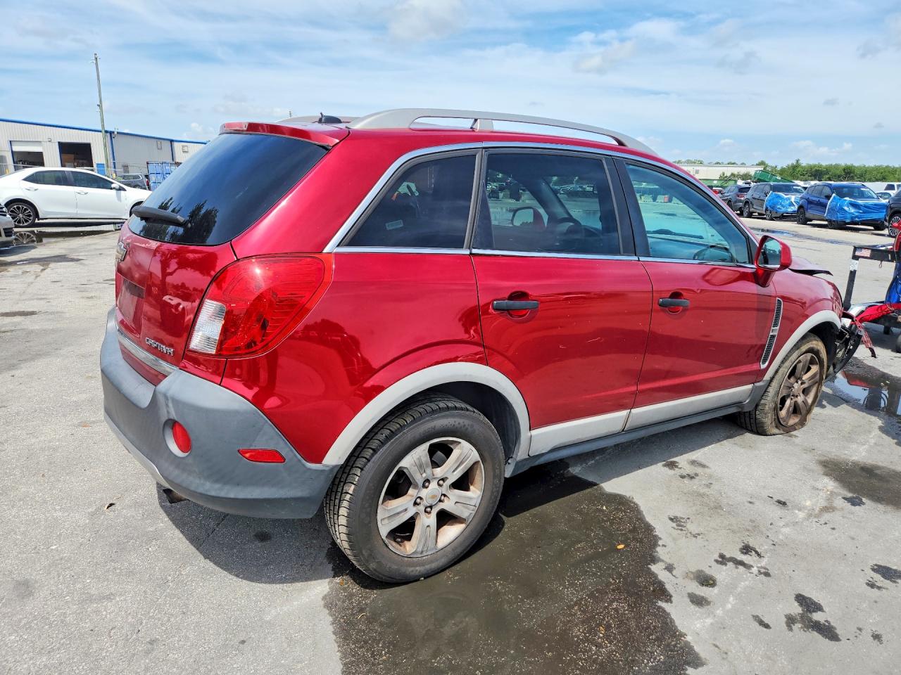 2015 Chevrolet Captiva Ls Red vin: 3GNAL2EKXFS503609