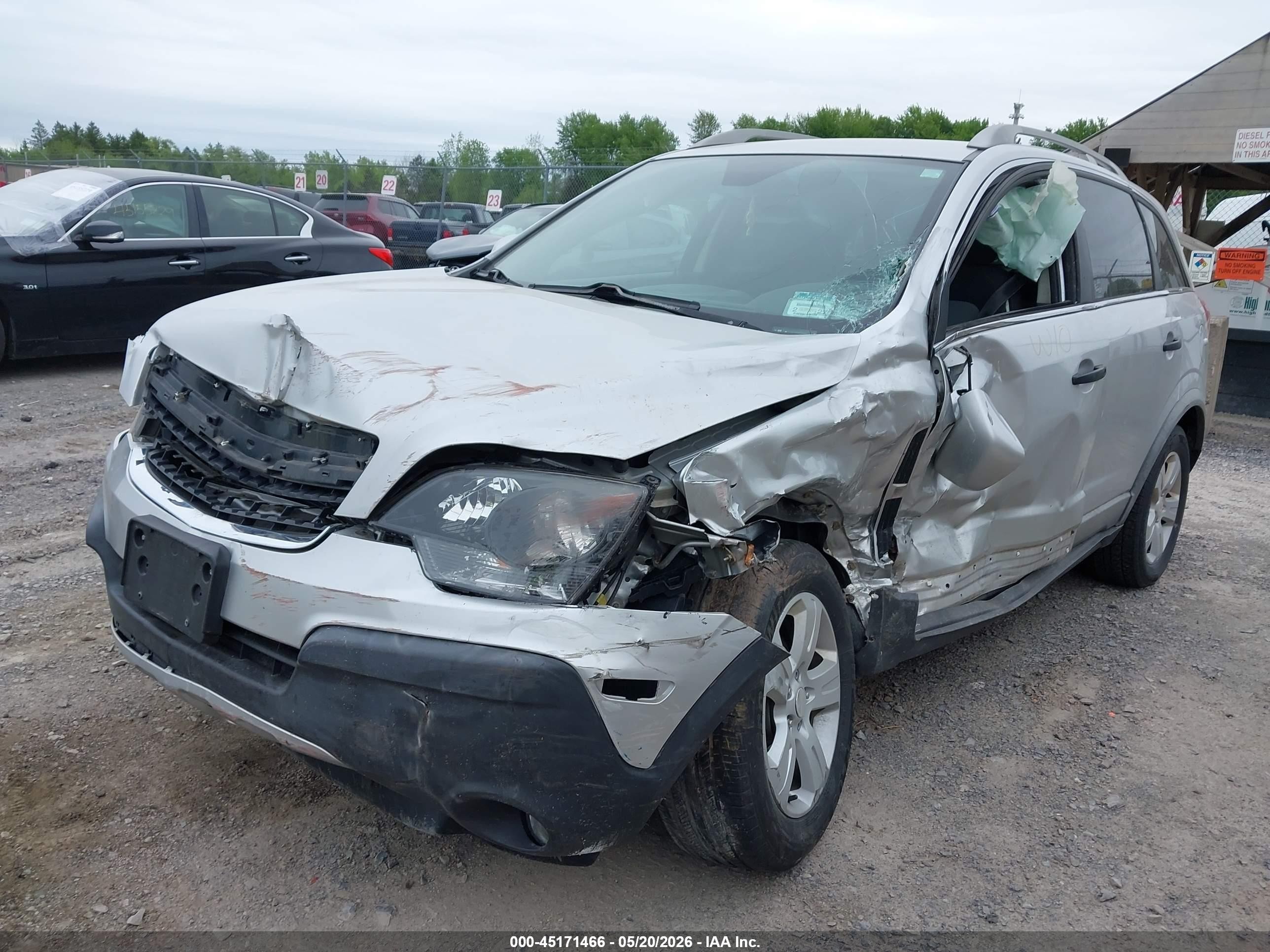 2015 Chevrolet Captiva Sport 2ls Silver vin: 3GNAL2EKXFS504548