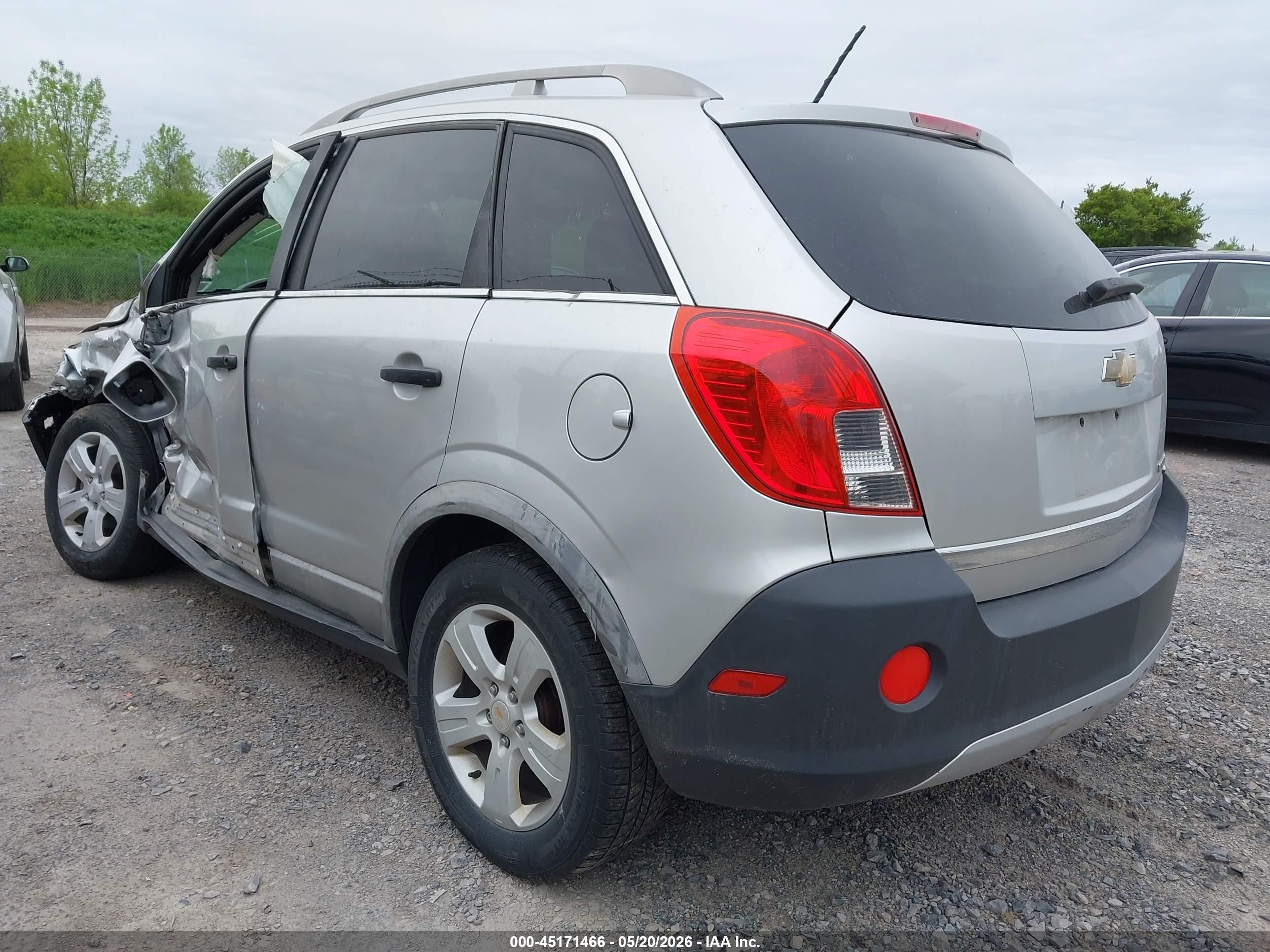 2015 Chevrolet Captiva Sport 2ls Silver vin: 3GNAL2EKXFS504548