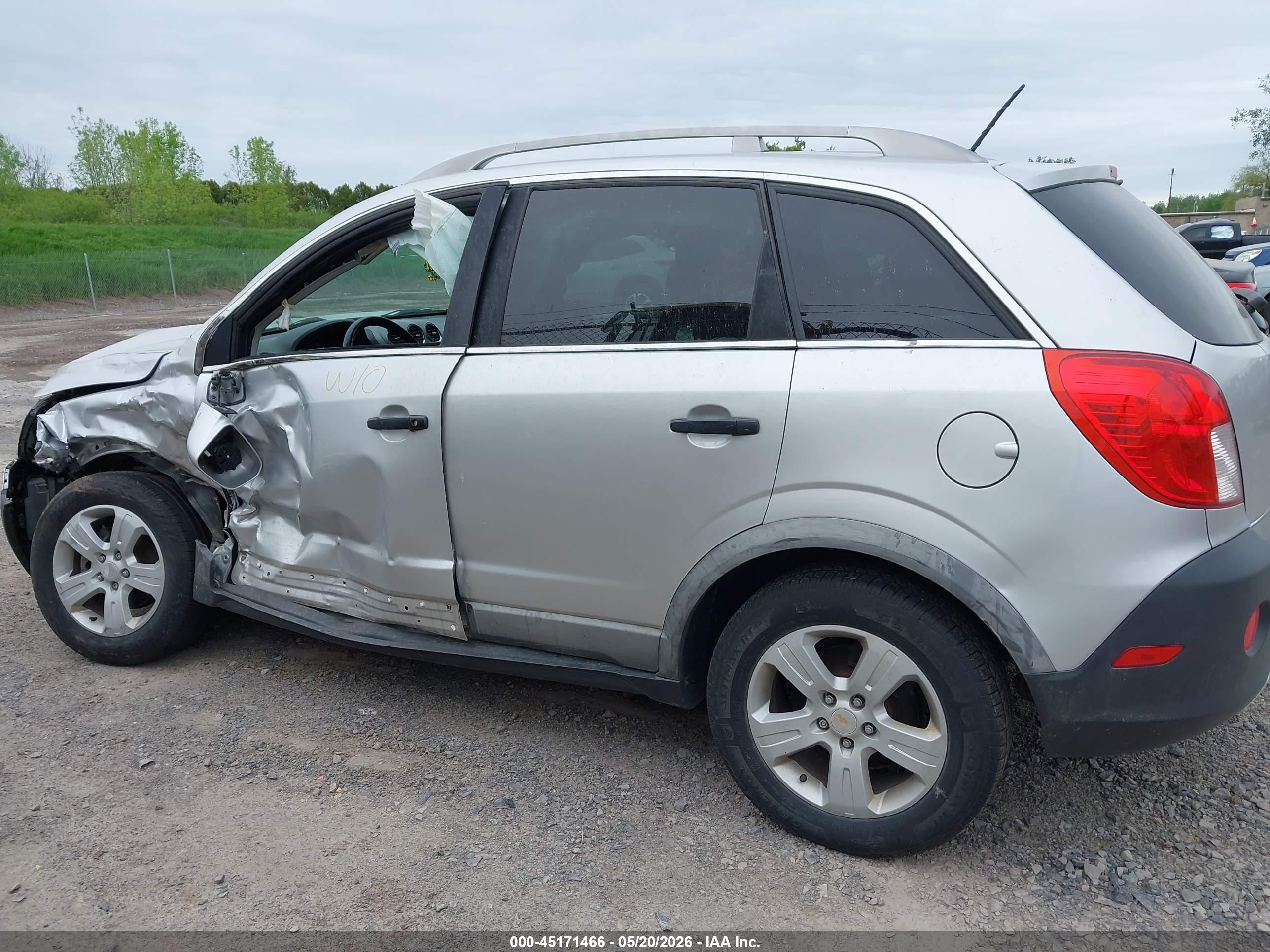 2015 Chevrolet Captiva Sport 2ls Silver vin: 3GNAL2EKXFS504548