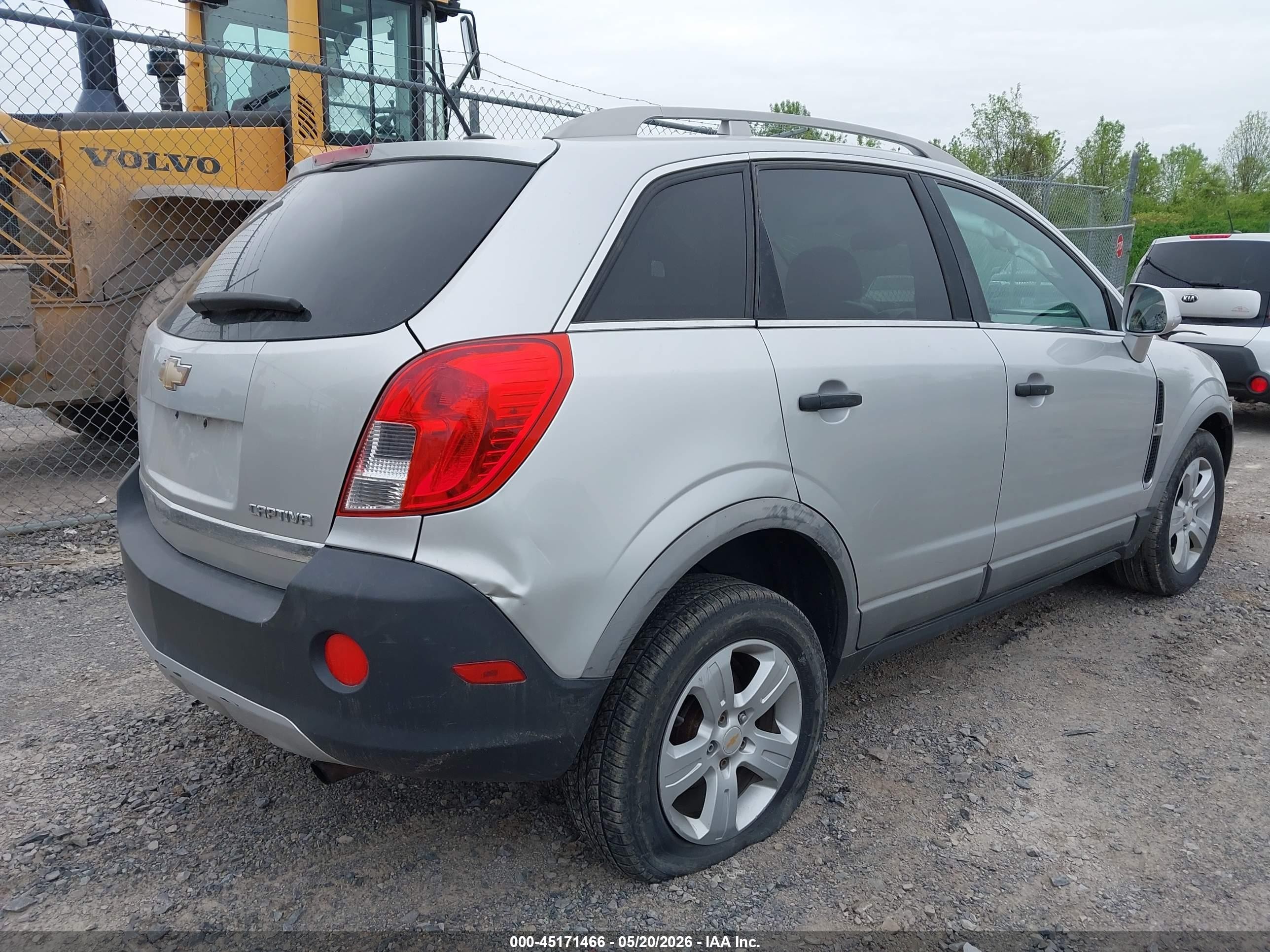 2015 Chevrolet Captiva Sport 2ls Silver vin: 3GNAL2EKXFS504548