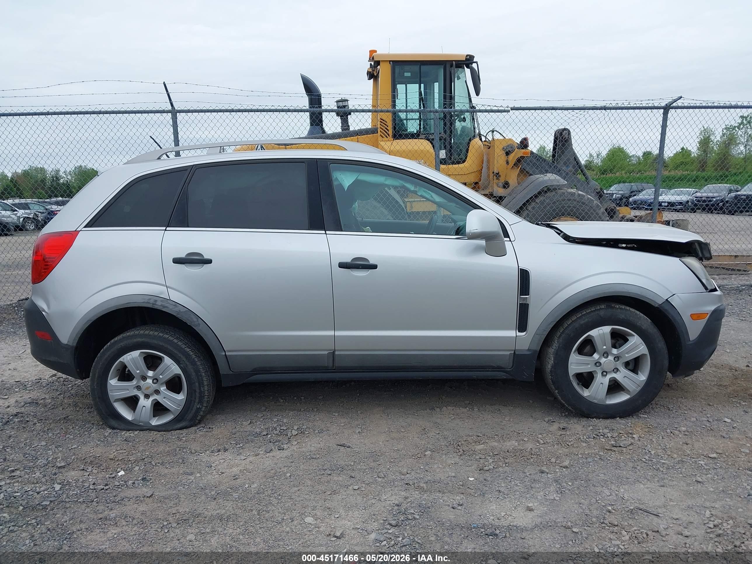 2015 Chevrolet Captiva Sport 2ls Silver vin: 3GNAL2EKXFS504548