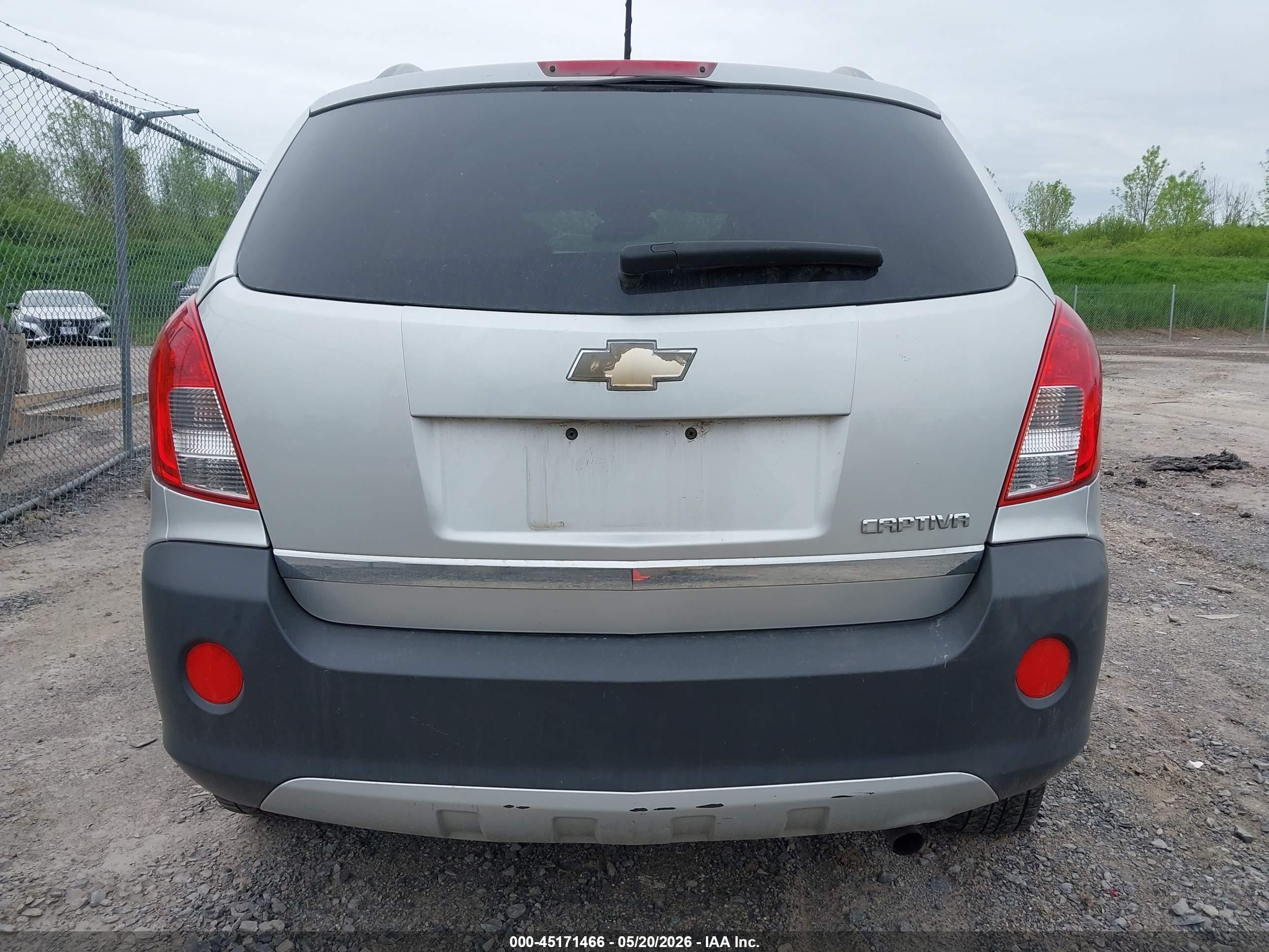 2015 Chevrolet Captiva Sport 2ls Silver vin: 3GNAL2EKXFS504548