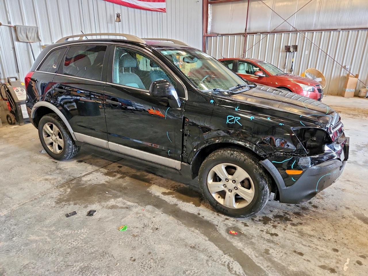 2015 Chevrolet Captiva Ls Black vin: 3GNAL2EKXFS508857