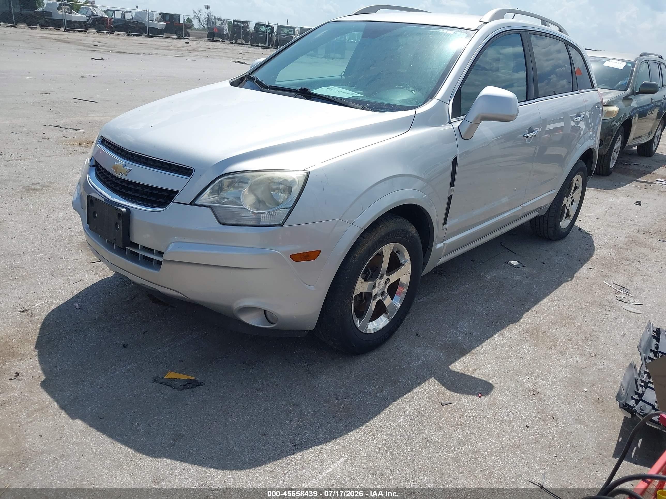 2012 Chevrolet Captiva Sport Lt Silver vin: 3GNAL3E50CS533682