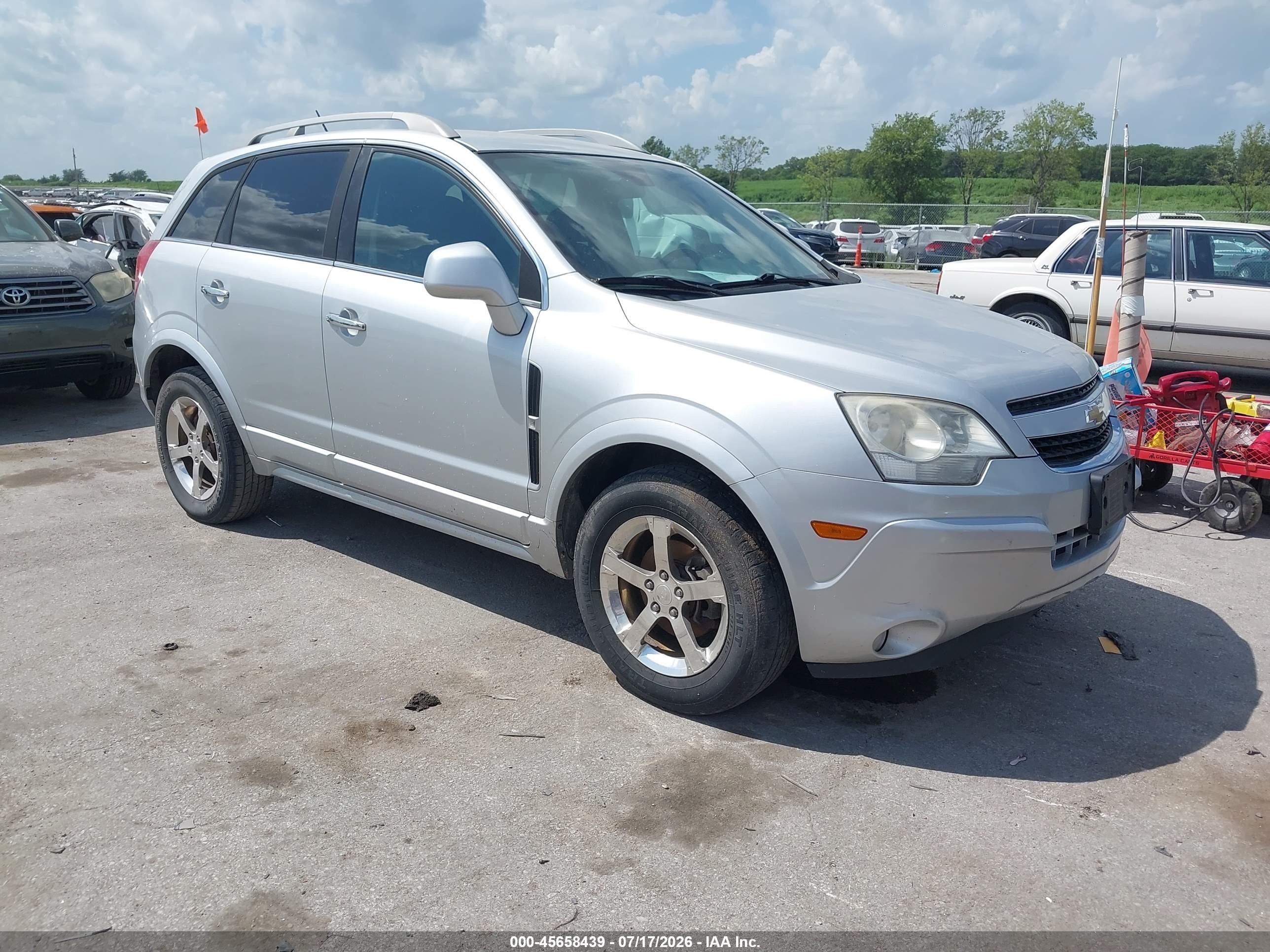 2012 Chevrolet Captiva Sport Lt Silver vin: 3GNAL3E50CS533682