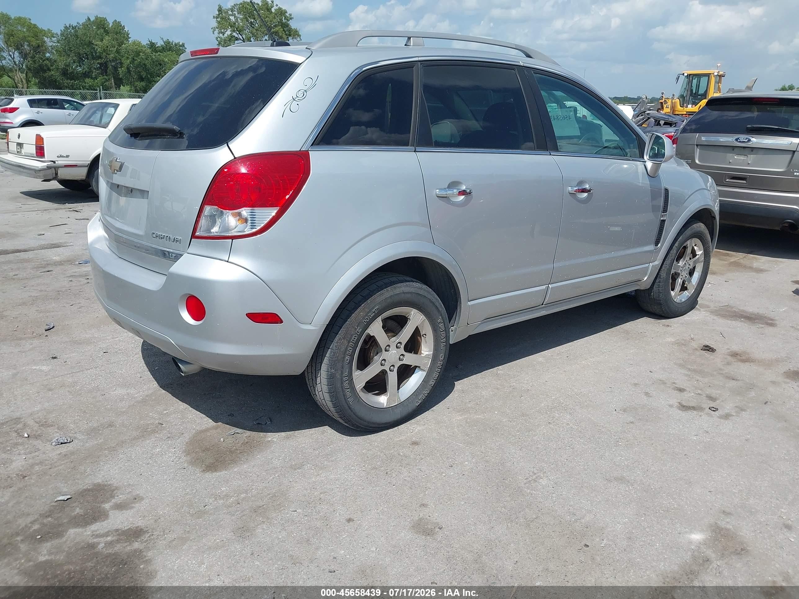 2012 Chevrolet Captiva Sport Lt Silver vin: 3GNAL3E50CS533682