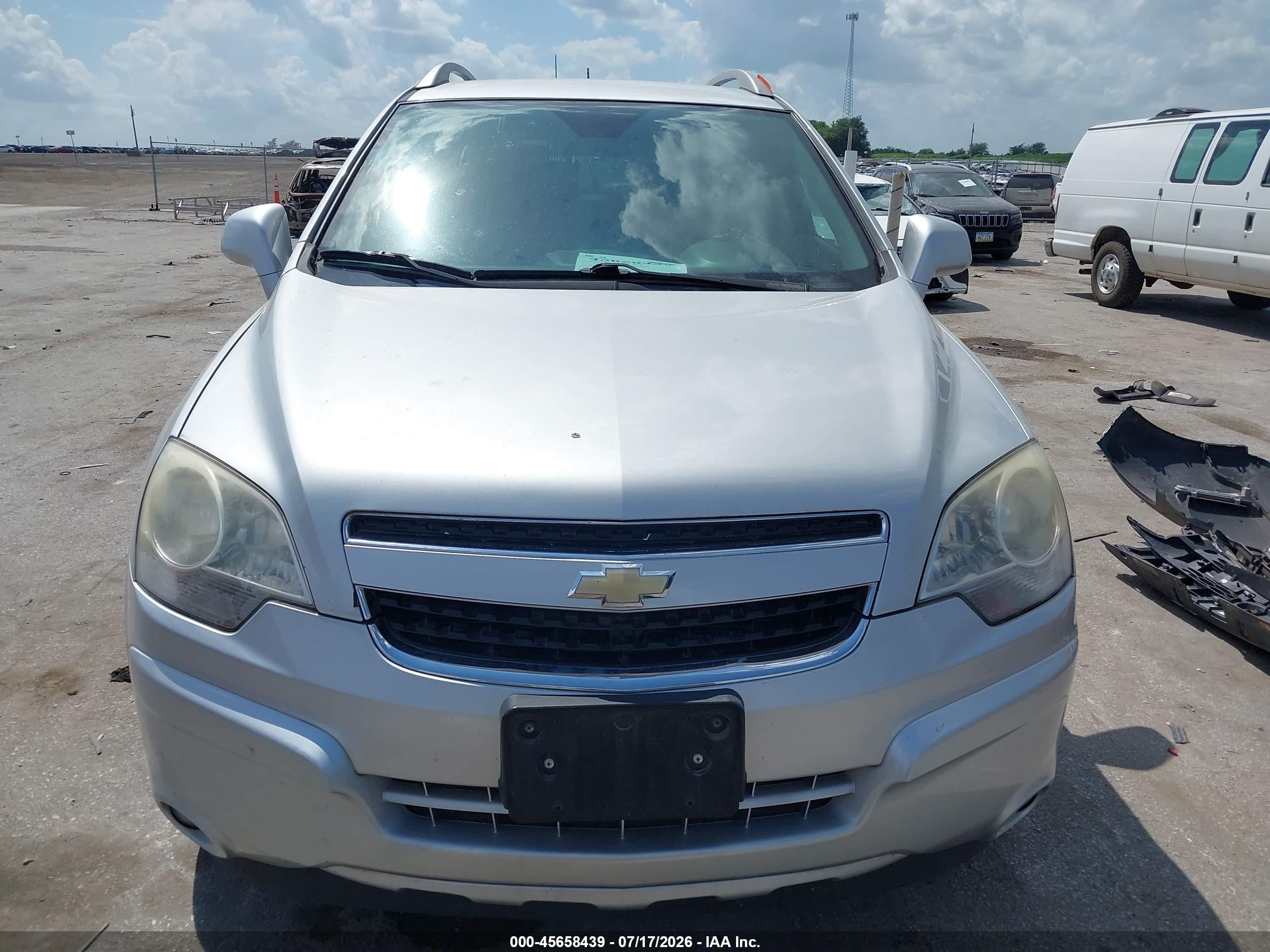 2012 Chevrolet Captiva Sport Lt Silver vin: 3GNAL3E50CS533682