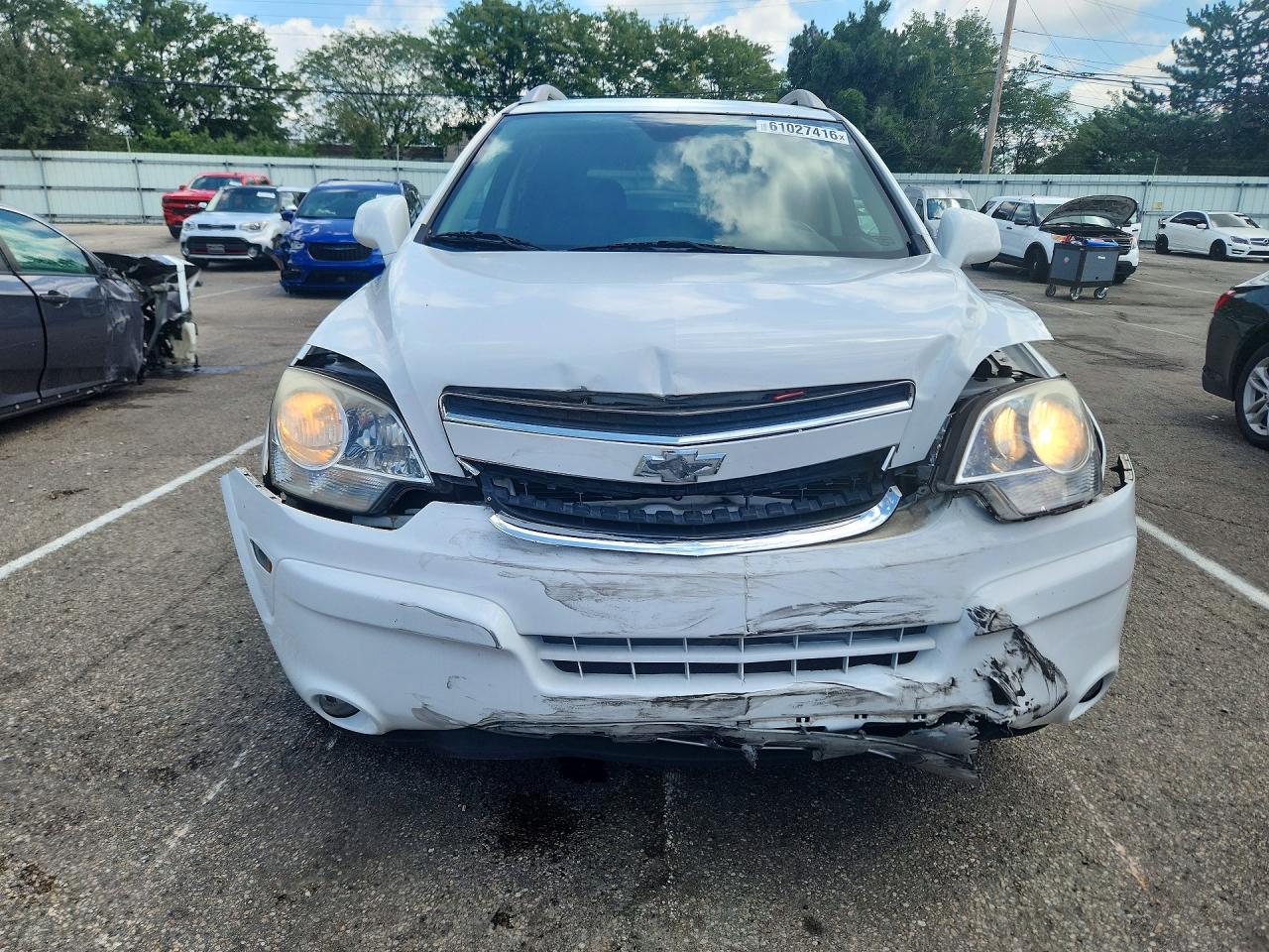 2012 Chevrolet Captiva Sport White vin: 3GNAL3E50CS646127