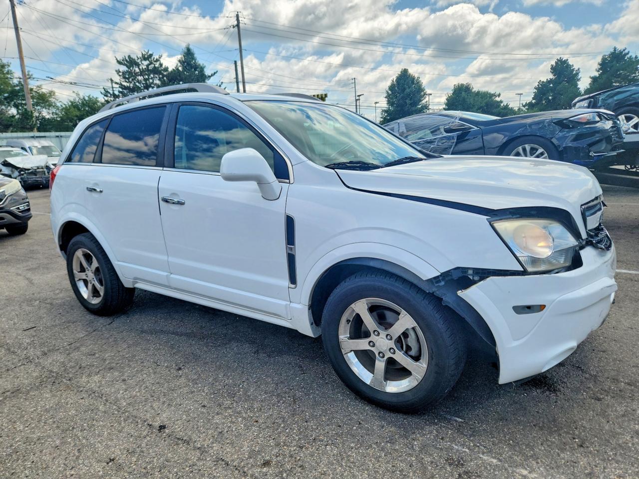 2012 Chevrolet Captiva Sport White vin: 3GNAL3E50CS646127