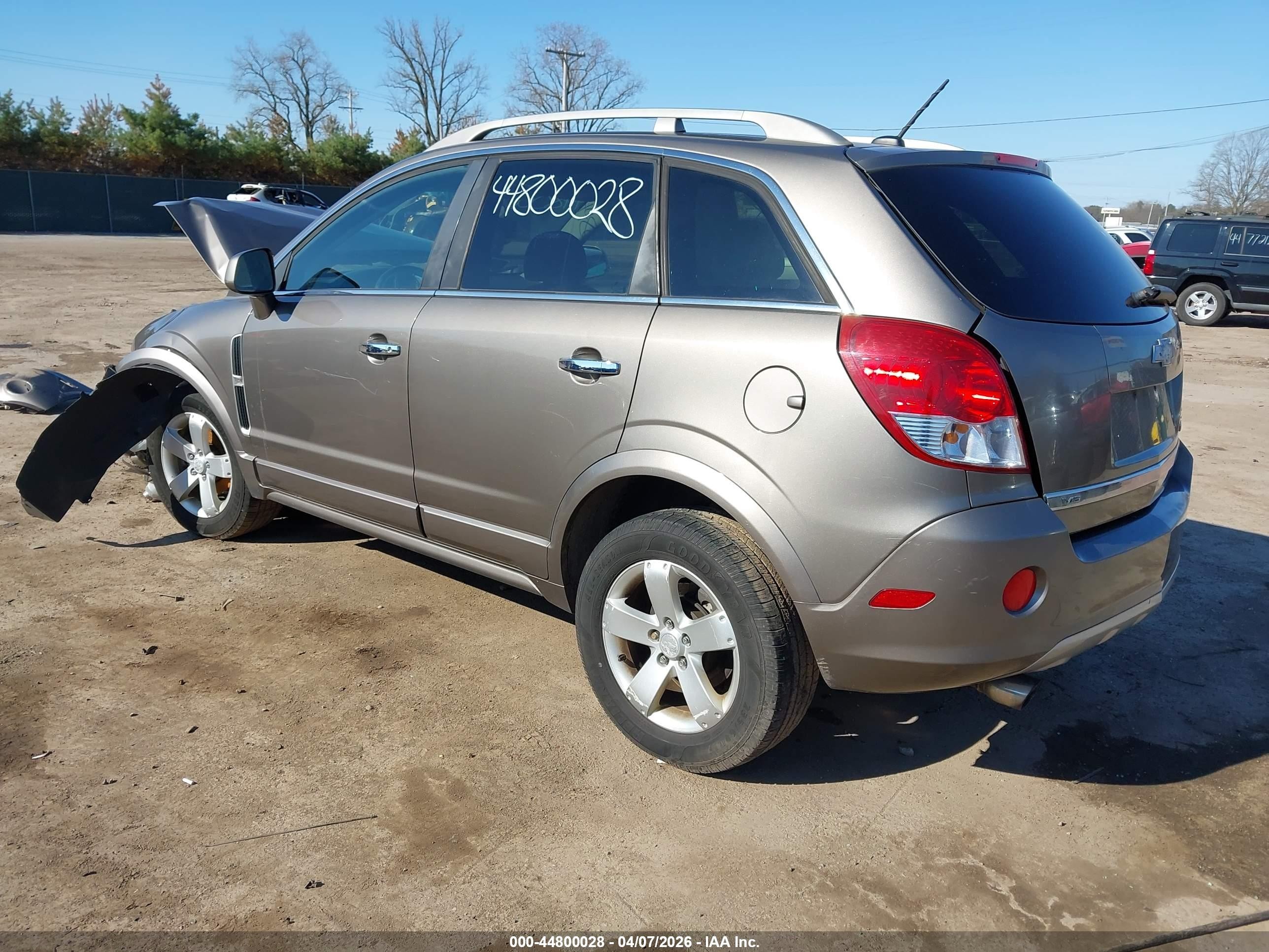 2012 Chevrolet Captiva Sport Lt Серый vin: 3GNAL3E51CS621186