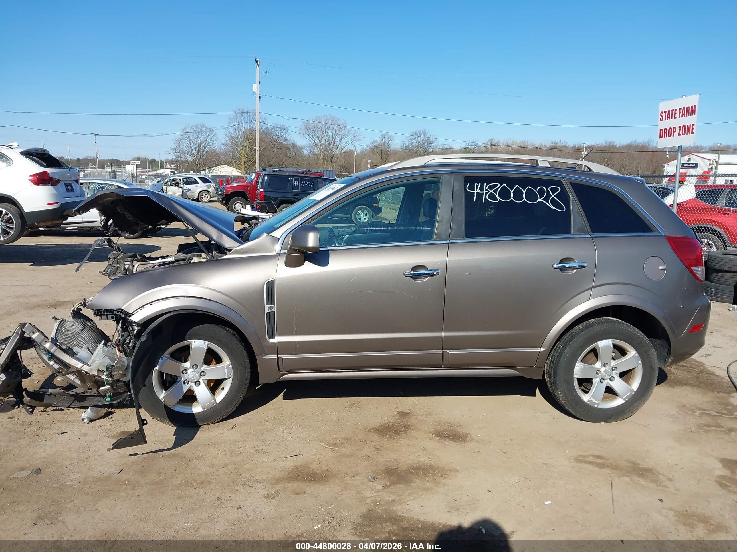 2012 Chevrolet Captiva Sport Lt Серый vin: 3GNAL3E51CS621186