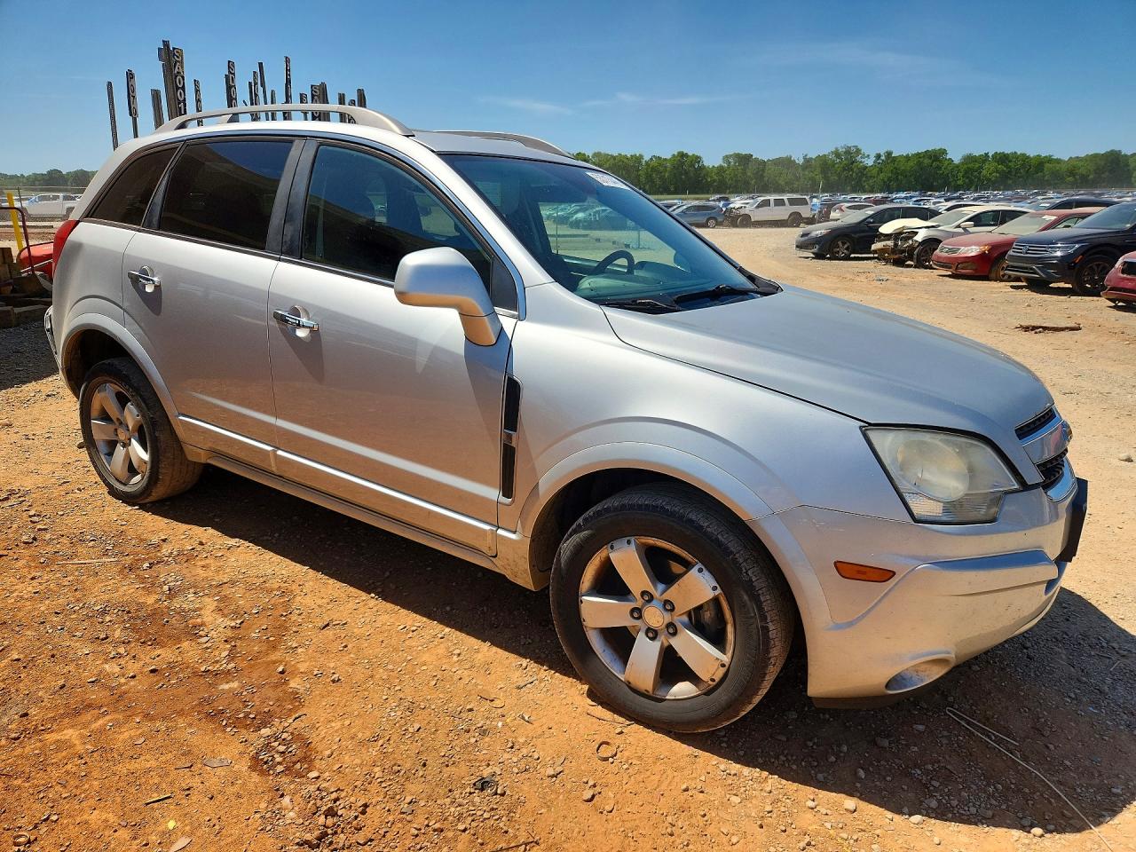 2012 Chevrolet Captiva Sport Серебряный vin: 3GNAL3E51CS622760