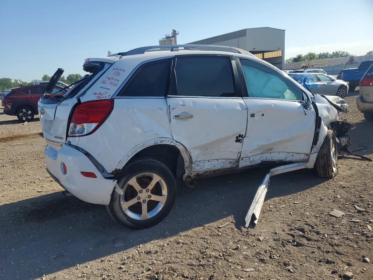 2012 Chevrolet Captiva Sport Белый vin: 3GNAL3E52CS530900