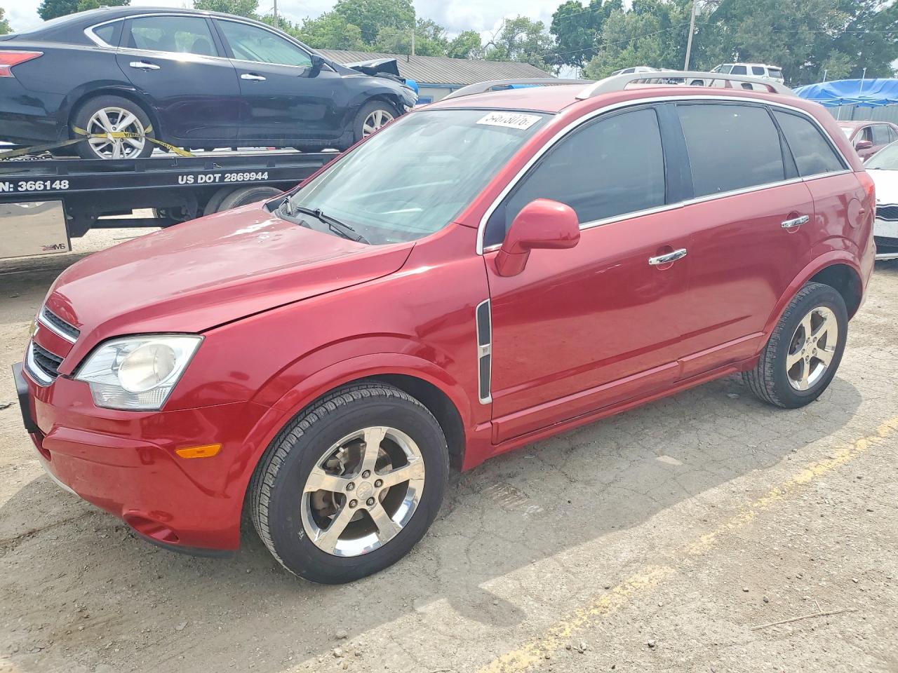 2012 Chevrolet Captiva Sport Red vin: 3GNAL3E54CS614586
