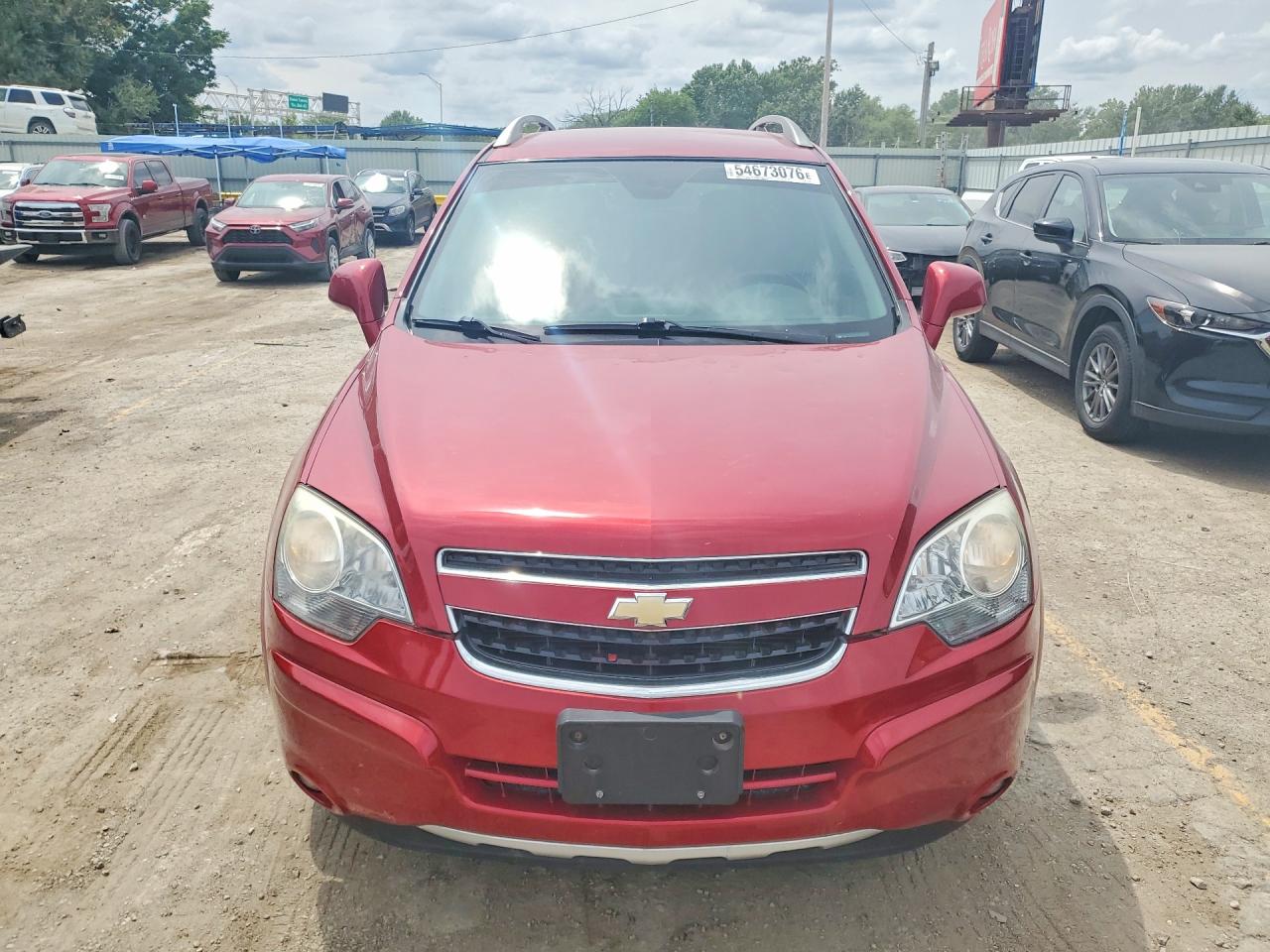 2012 Chevrolet Captiva Sport Красный vin: 3GNAL3E54CS614586