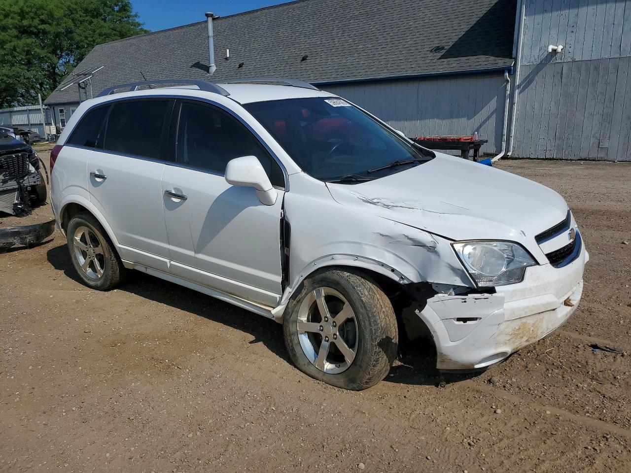 2012 Chevrolet Captiva Sport White vin: 3GNAL3E54CS616886