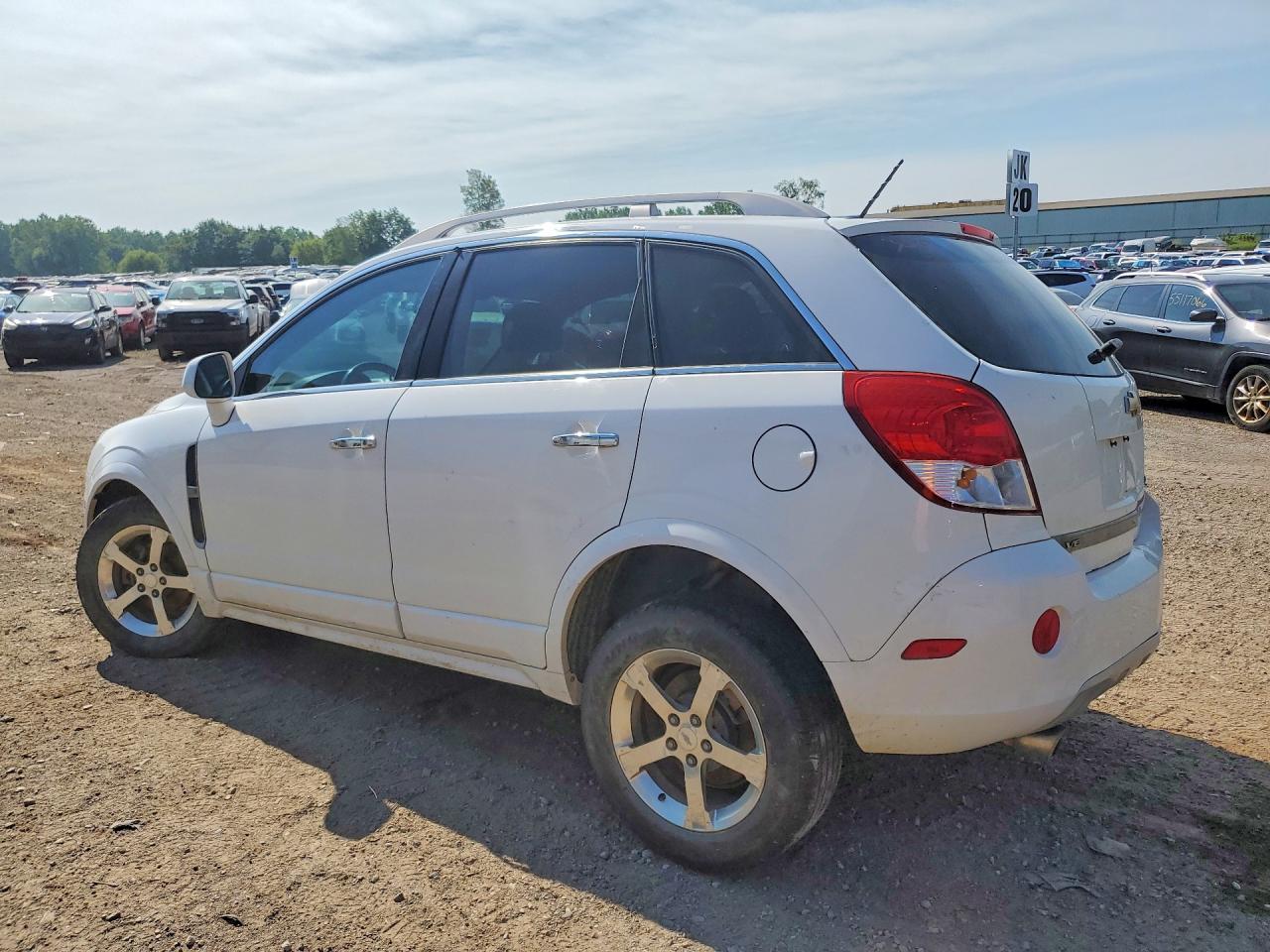 2012 Chevrolet Captiva Sport White vin: 3GNAL3E54CS616886