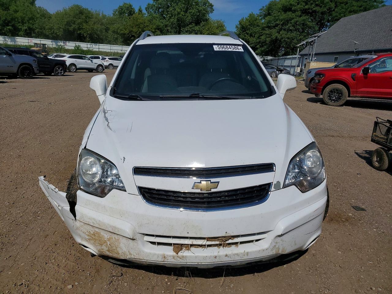 2012 Chevrolet Captiva Sport White vin: 3GNAL3E54CS616886