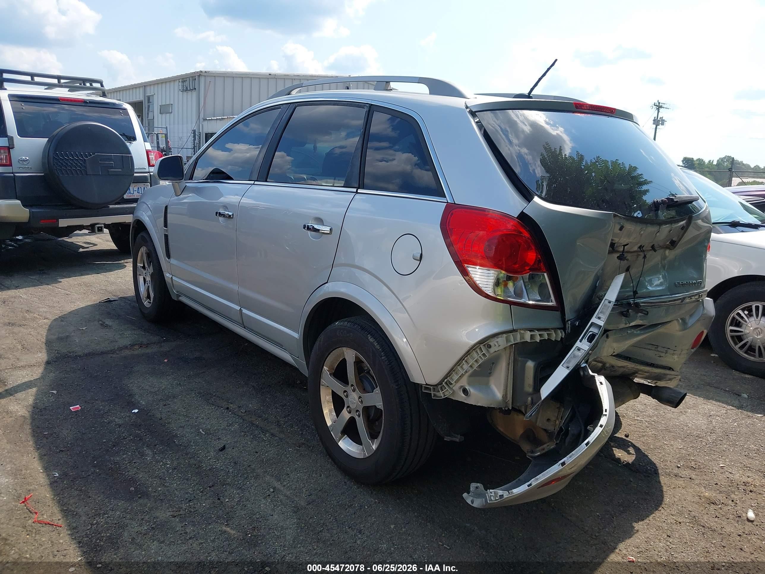 2012 Chevrolet Captiva Sport Lt Silver vin: 3GNAL3E55CS602317