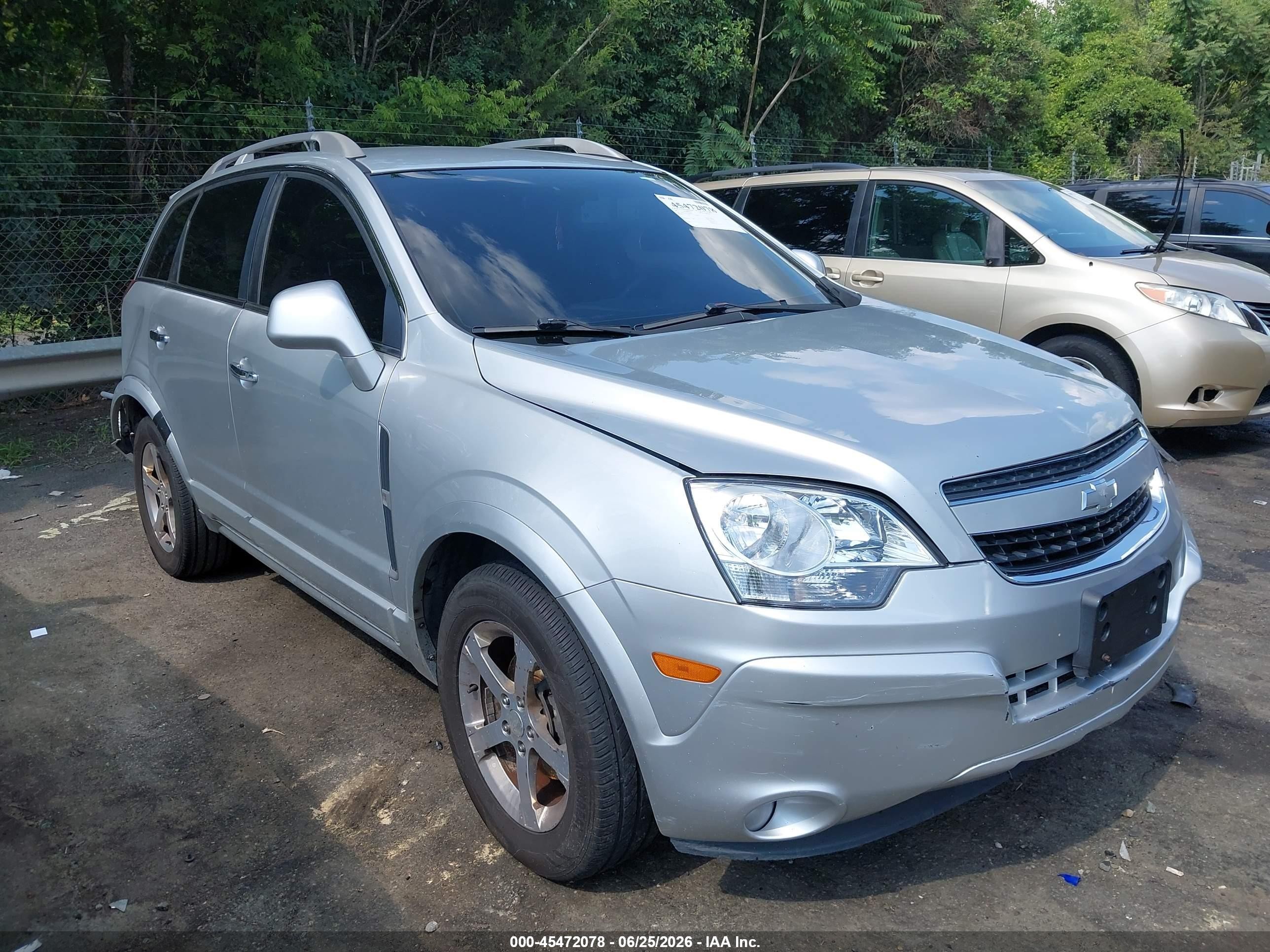 2012 Chevrolet Captiva Sport Lt Silver vin: 3GNAL3E55CS602317