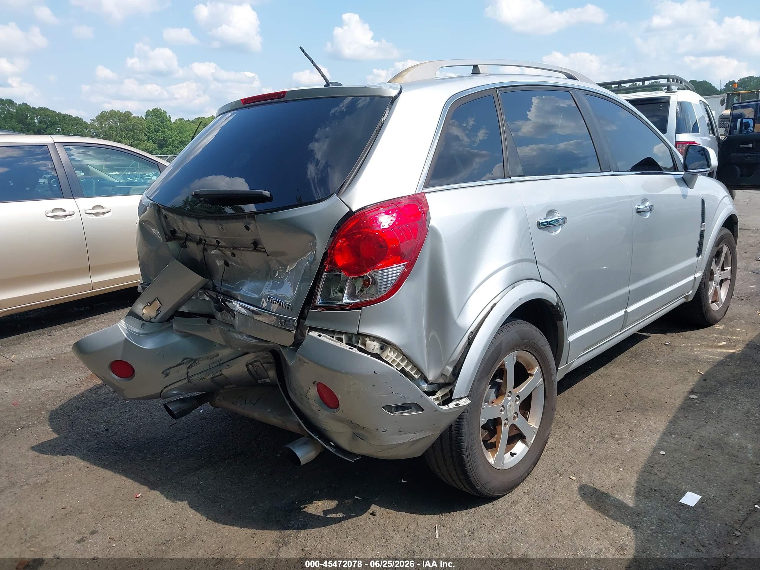 2012 Chevrolet Captiva Sport Lt Silver vin: 3GNAL3E55CS602317