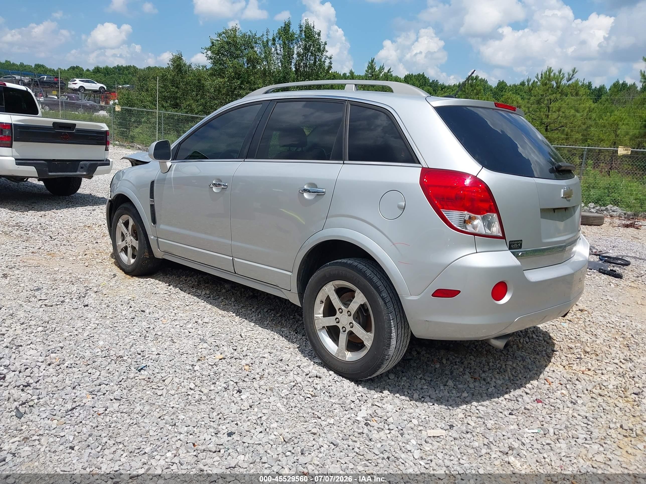 2012 Chevrolet Captiva Sport Lt Silver vin: 3GNAL3E55CS642042