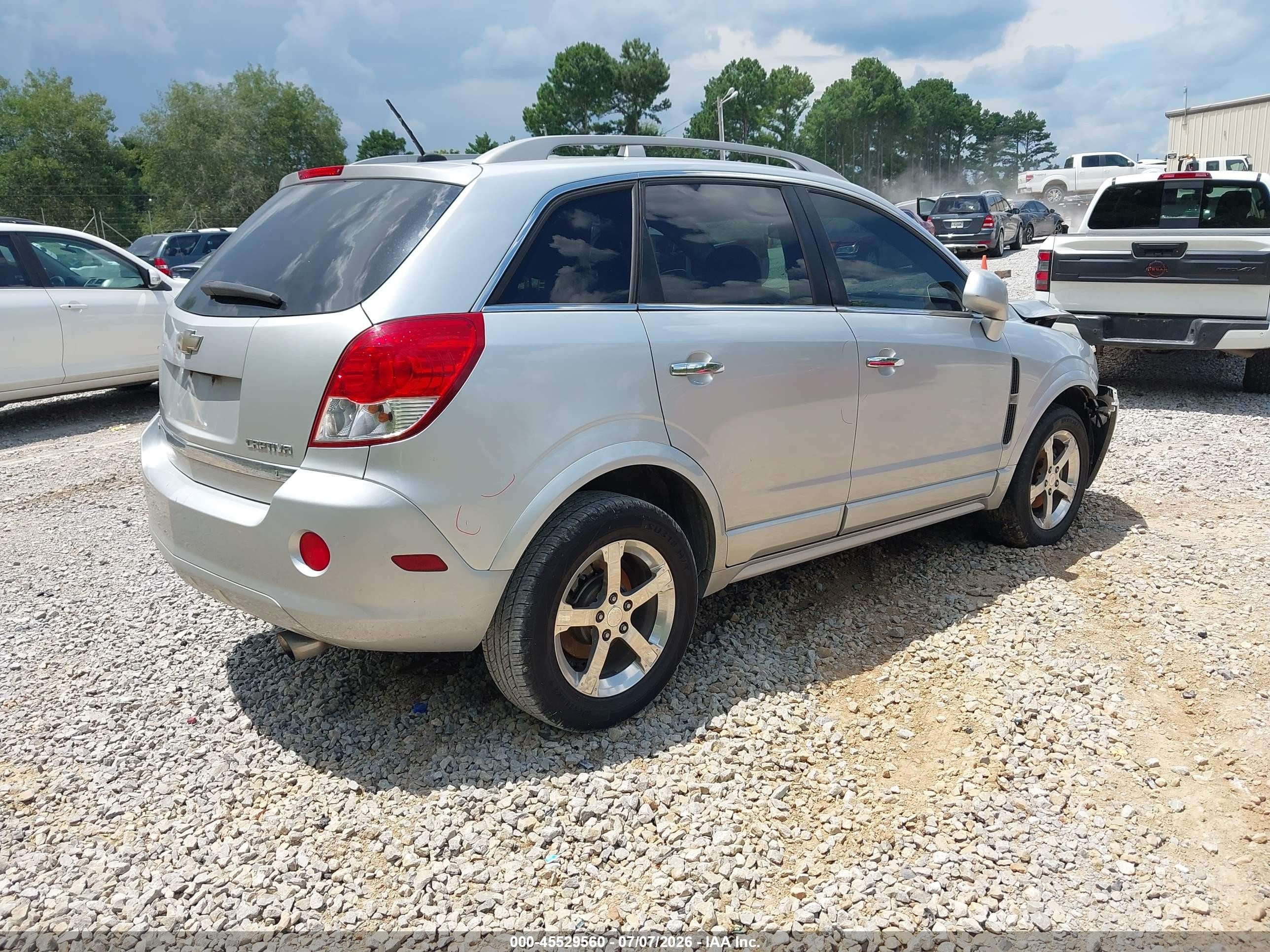 2012 Chevrolet Captiva Sport Lt Silver vin: 3GNAL3E55CS642042