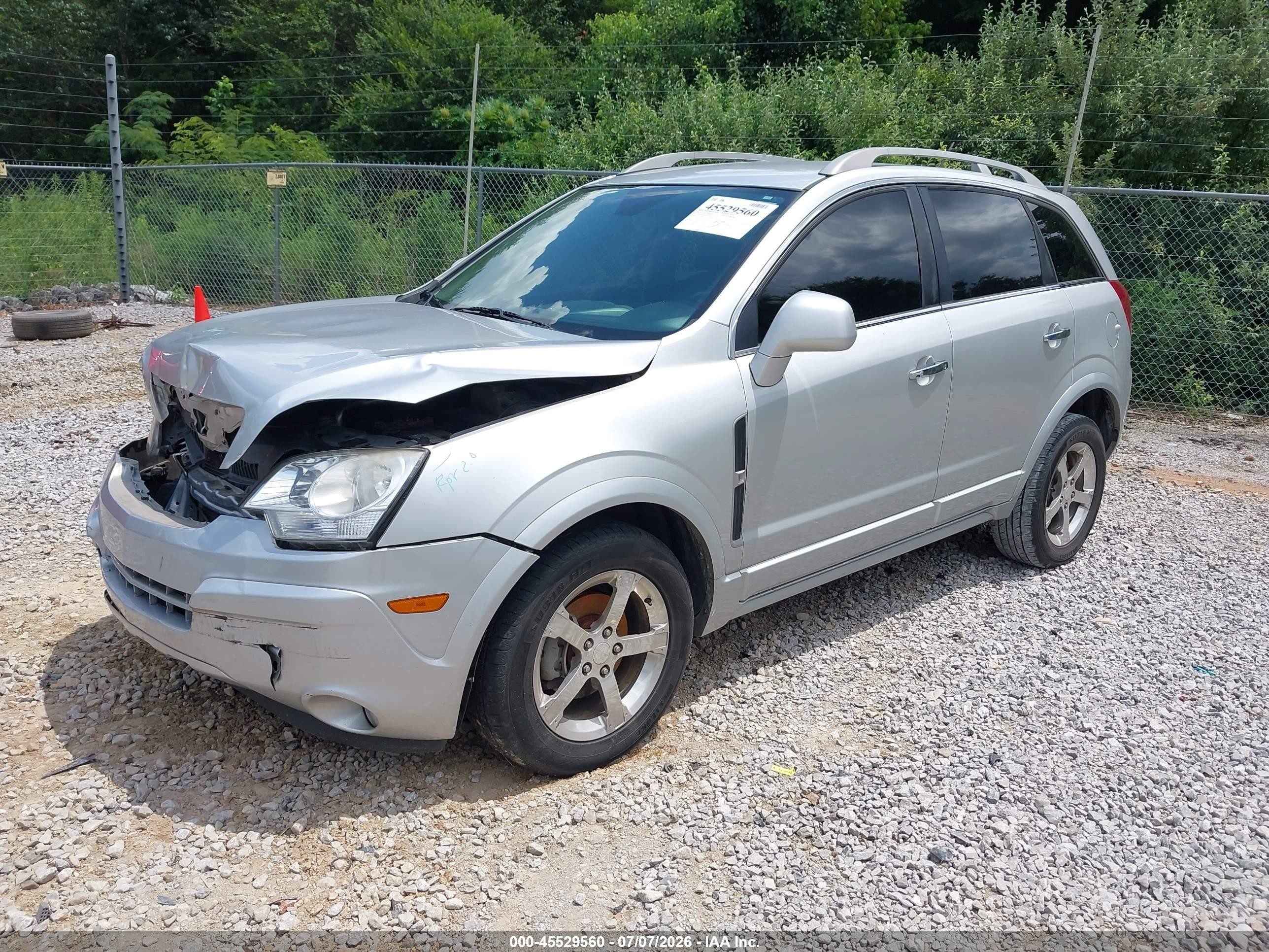 2012 Chevrolet Captiva Sport Lt Silver vin: 3GNAL3E55CS642042