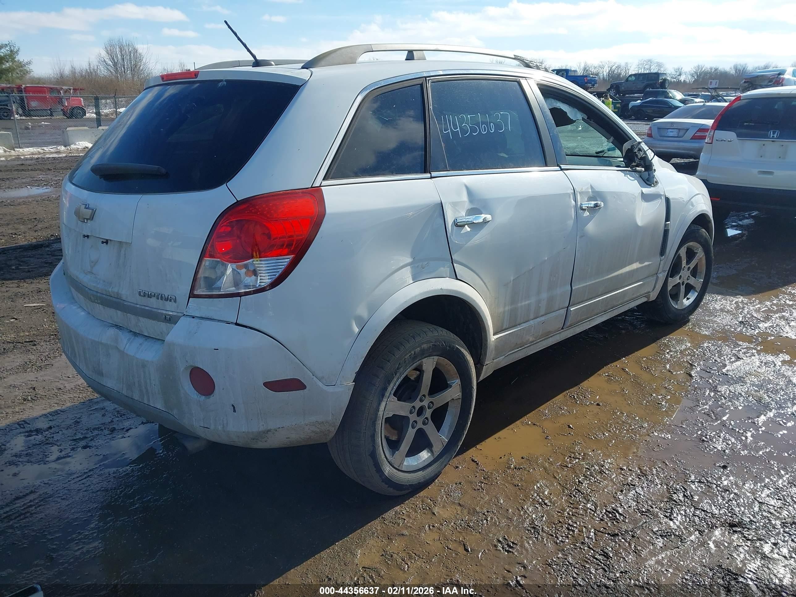 2012 Chevrolet Captiva Sport Lt White vin: 3GNAL3E57CS523988