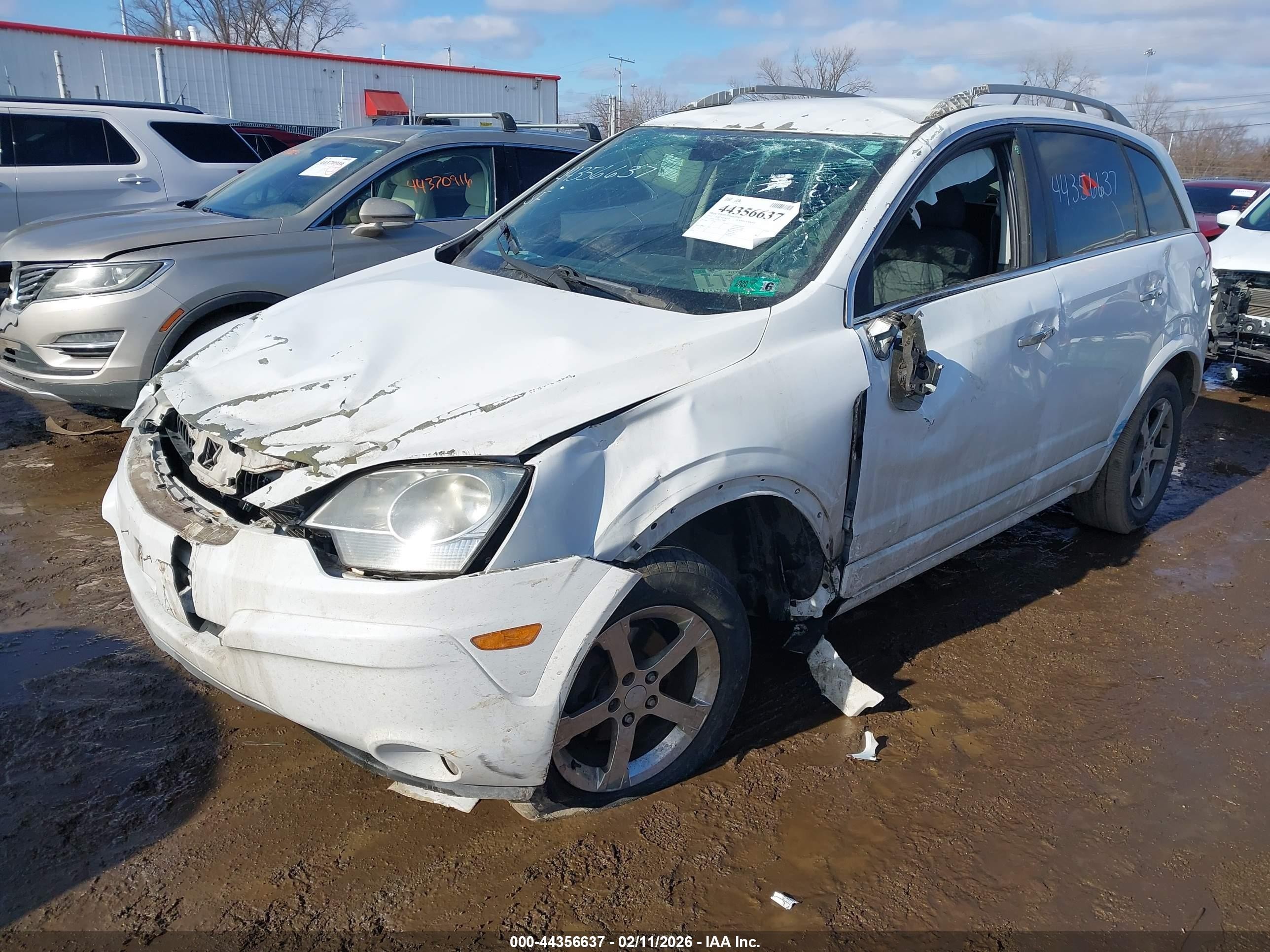 2012 Chevrolet Captiva Sport Lt White vin: 3GNAL3E57CS523988